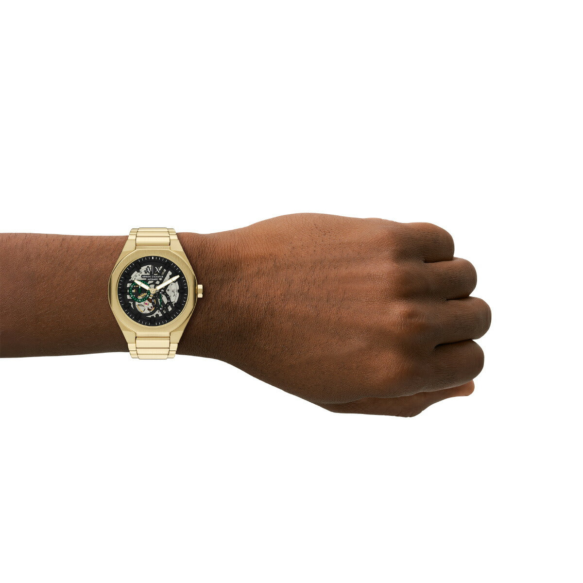 A|X アルマーニ エクスチェンジ ARMANI EXCHANGE 腕時計 メンズ SYNC 自動巻き ゴールドトーン ステンレススチール AX4194