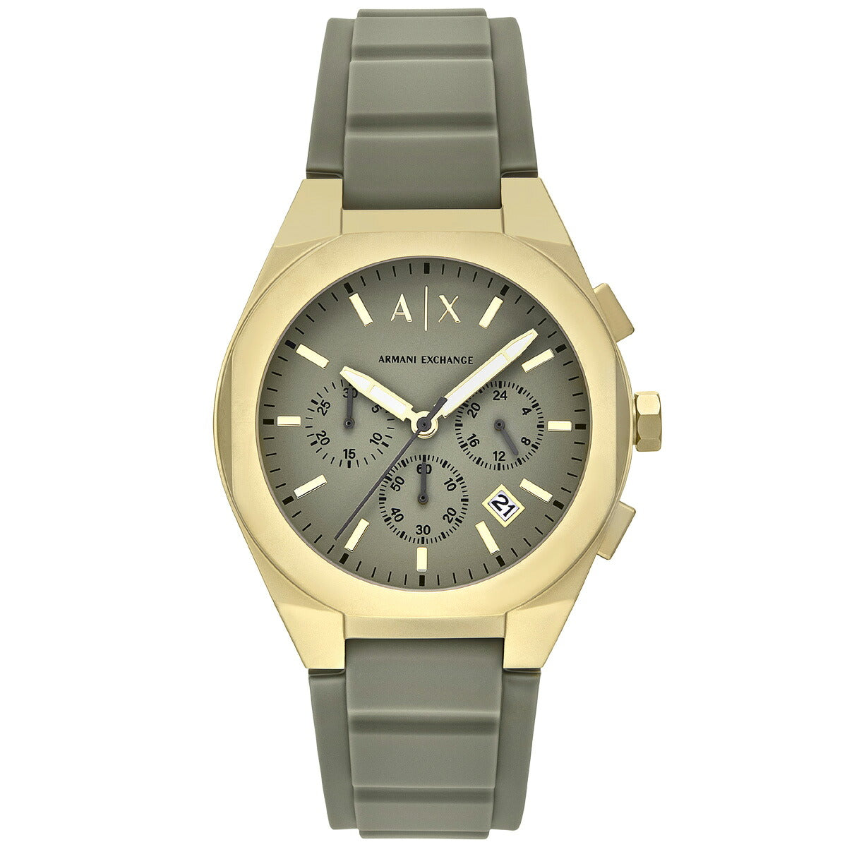 A|X アルマーニ エクスチェンジ ARMANI EXCHANGE 腕時計 メンズ クロノグラフ シリコン AX4197【2025 新作】