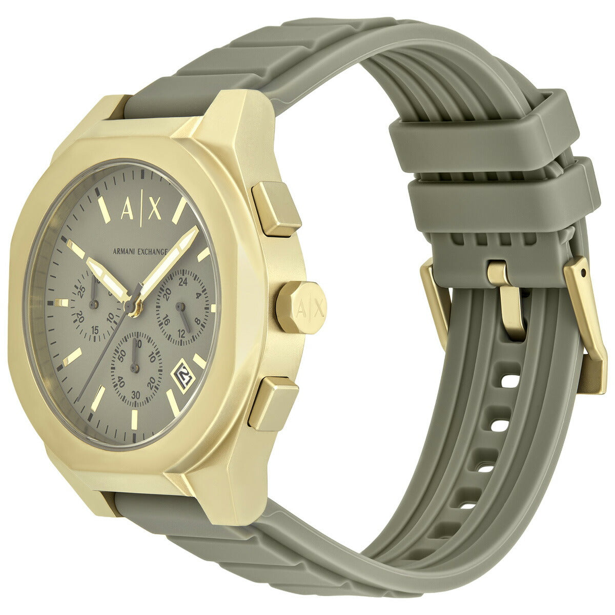 A|X アルマーニ エクスチェンジ ARMANI EXCHANGE 腕時計 メンズ クロノグラフ シリコン AX4197【2025 新作】