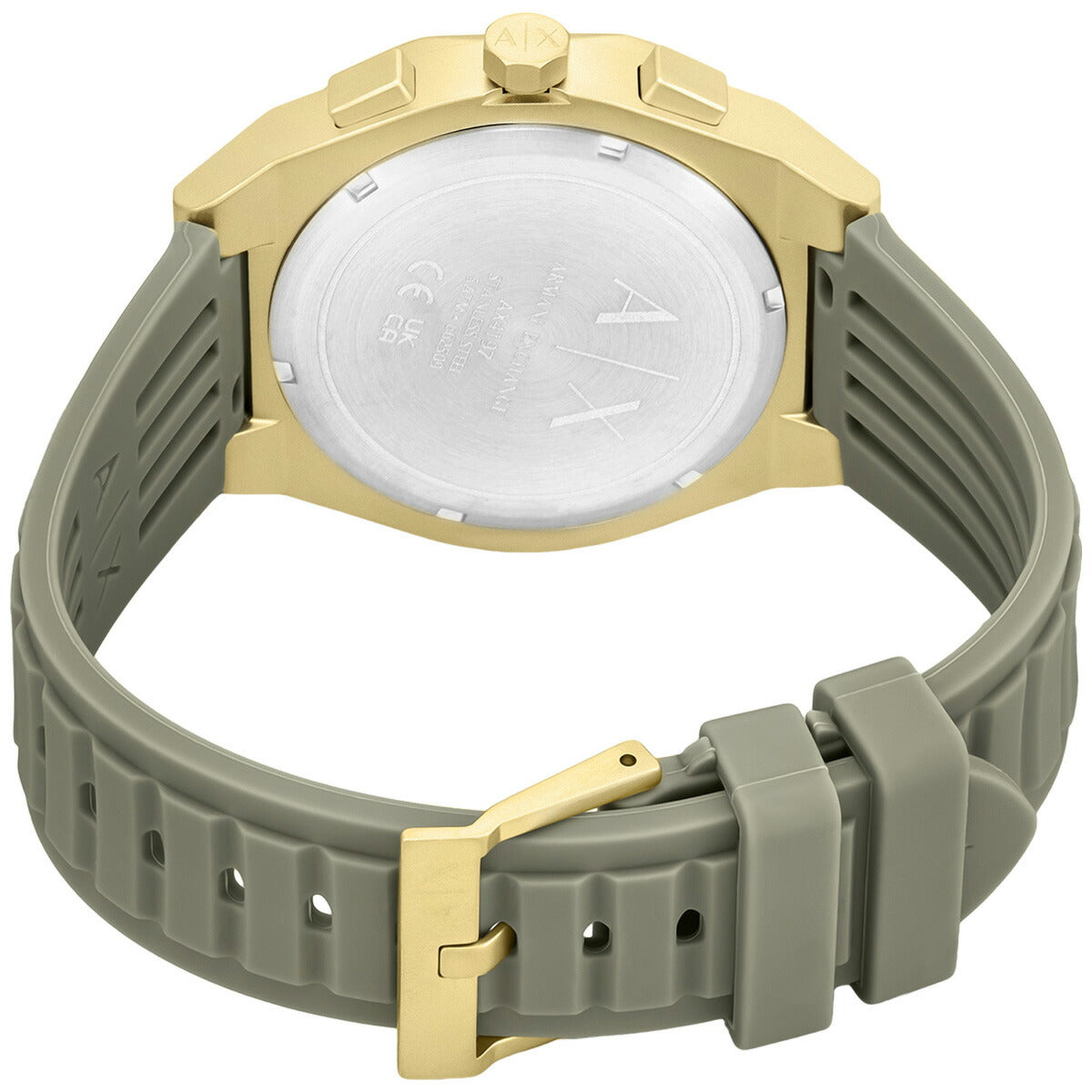 A|X アルマーニ エクスチェンジ ARMANI EXCHANGE 腕時計 メンズ クロノグラフ シリコン AX4197【2025 新作】
