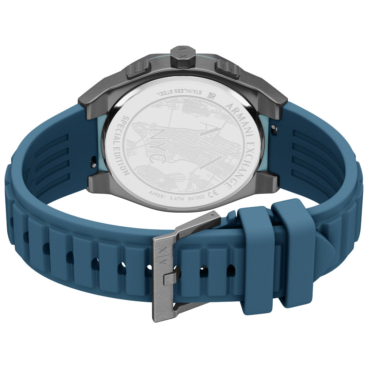 A|X アルマーニ エクスチェンジ ARMANI EXCHANGE 腕時計 メンズ クロノグラフ SYNC シリコン AX4291【2026 新作】【60回分割手数料無料！】