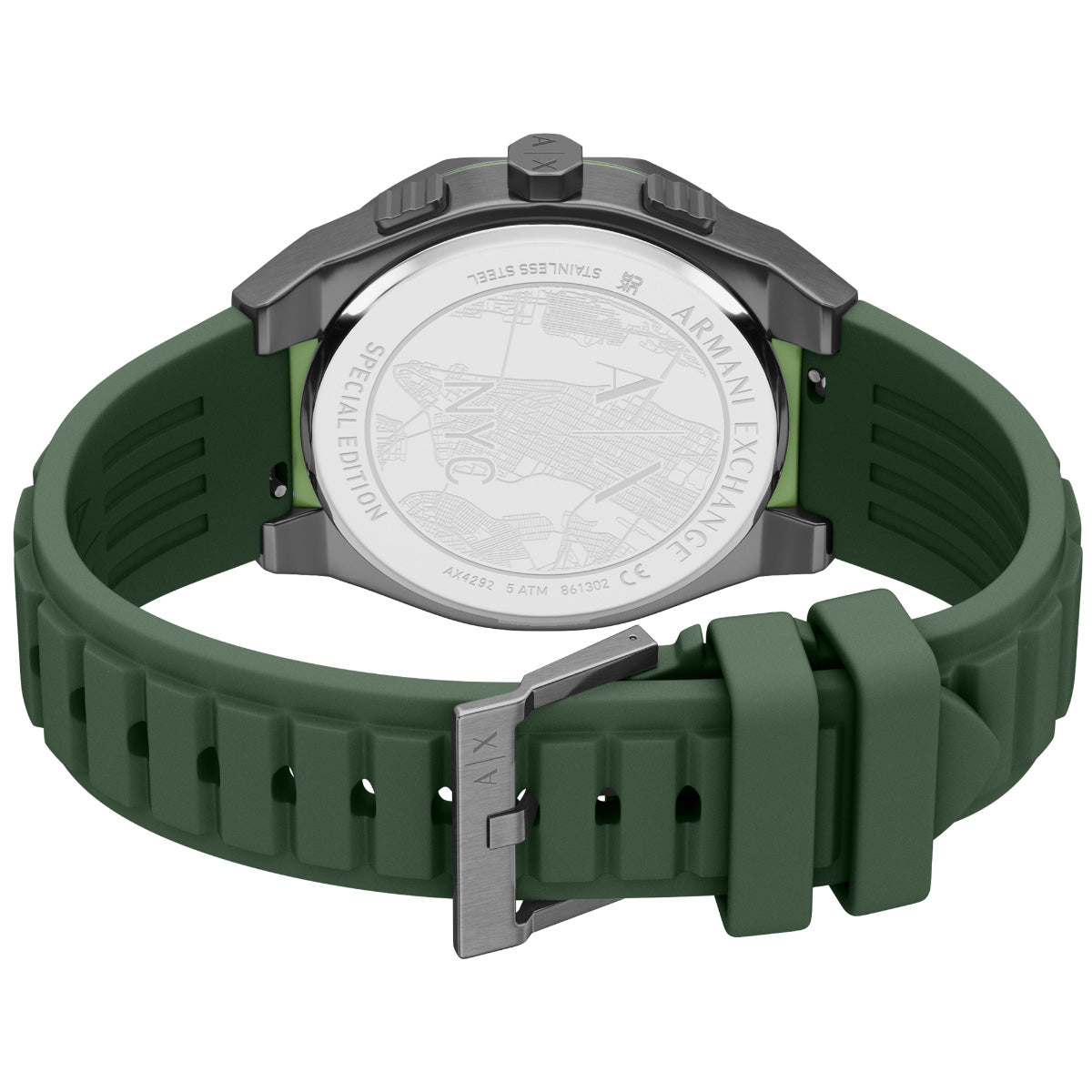 A|X アルマーニ エクスチェンジ ARMANI EXCHANGE 腕時計 メンズ クロノグラフ SYNC シリコン AX4292【2026 新作】【60回分割手数料無料！】