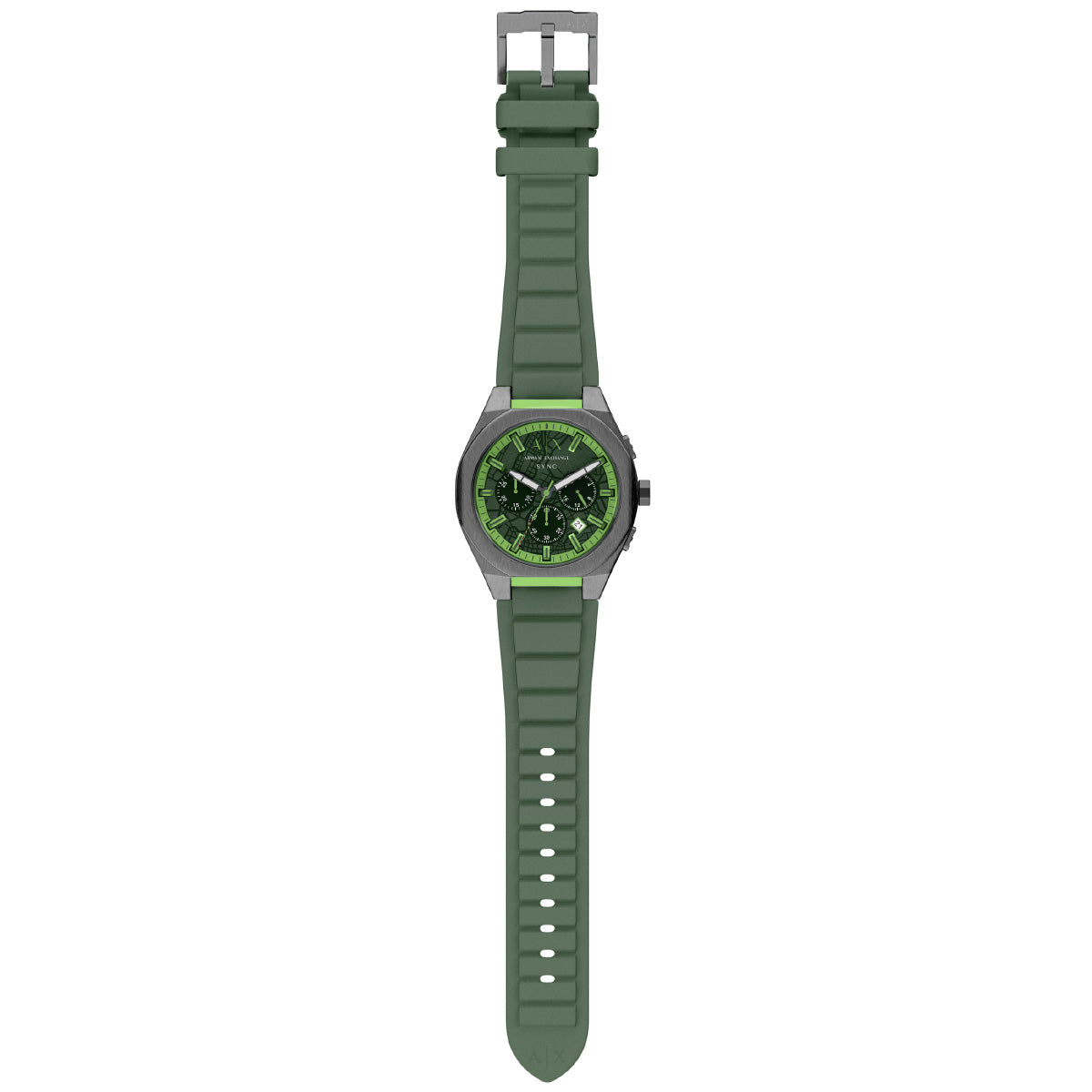 A|X アルマーニ エクスチェンジ ARMANI EXCHANGE 腕時計 メンズ クロノグラフ SYNC シリコン AX4292【2026 新作】【60回分割手数料無料！】