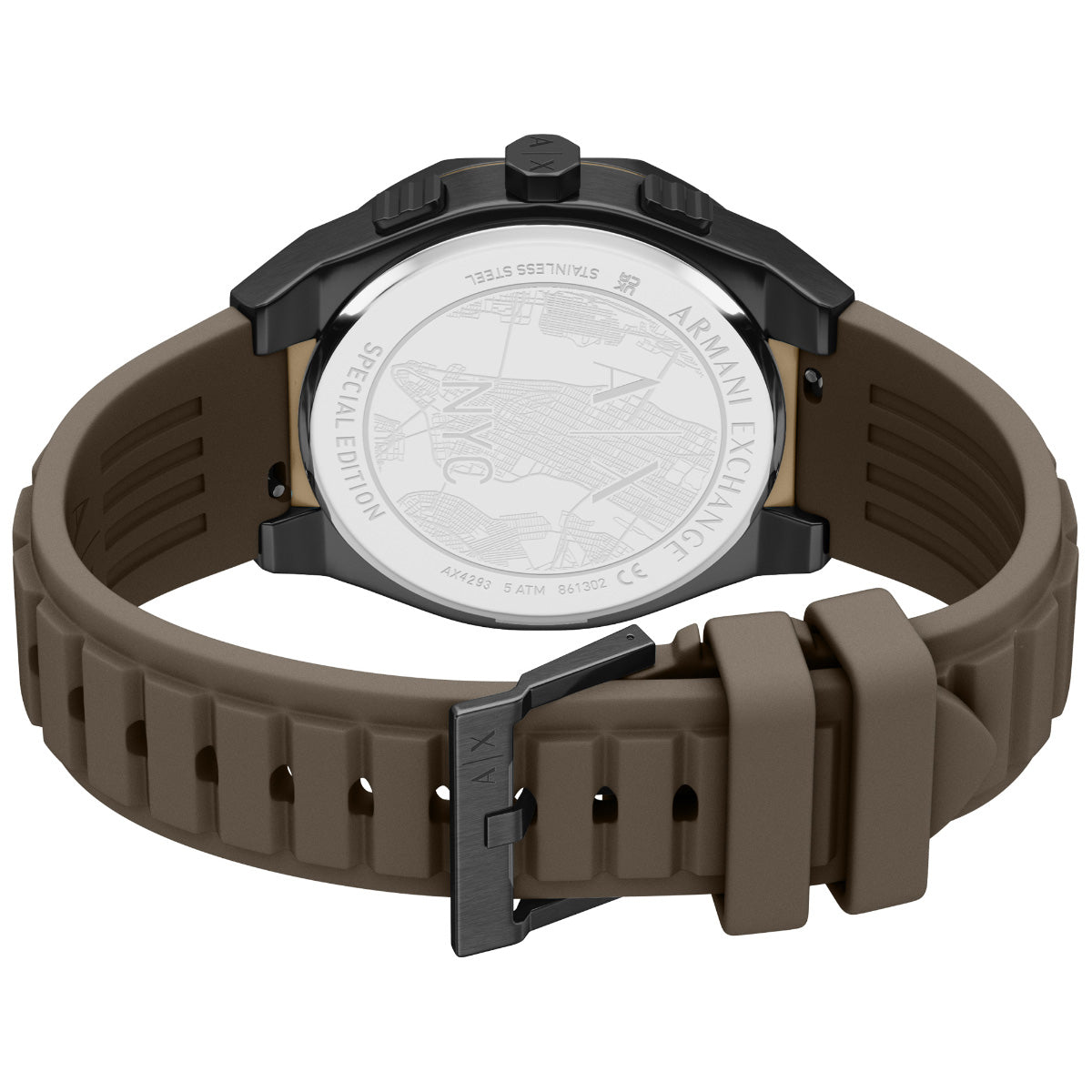 A|X アルマーニ エクスチェンジ ARMANI EXCHANGE 腕時計 メンズ クロノグラフ SYNC シリコン AX4293【2026 新作】【60回分割手数料無料！】