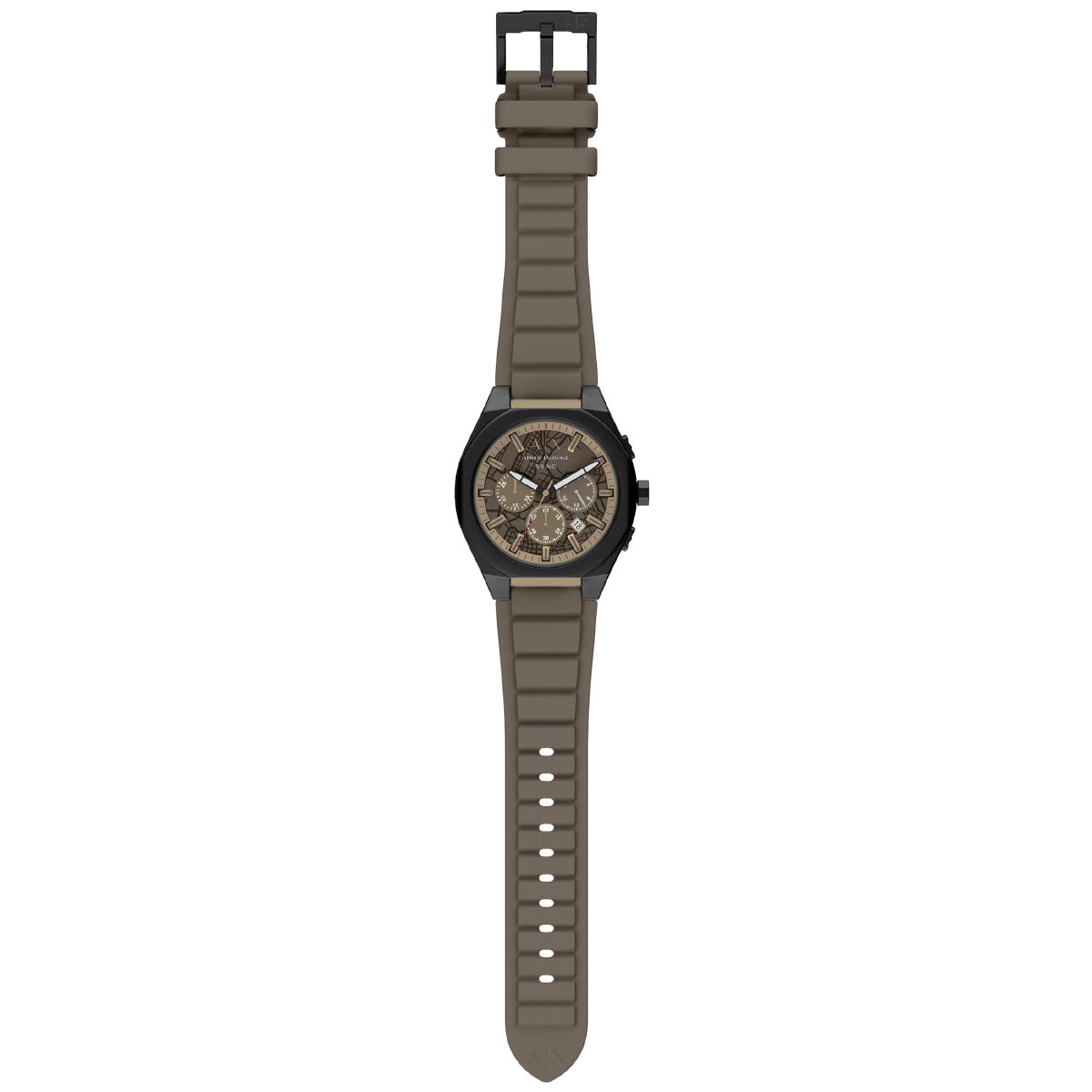 A|X アルマーニ エクスチェンジ ARMANI EXCHANGE 腕時計 メンズ クロノグラフ SYNC シリコン AX4293【2026 新作】【60回分割手数料無料！】