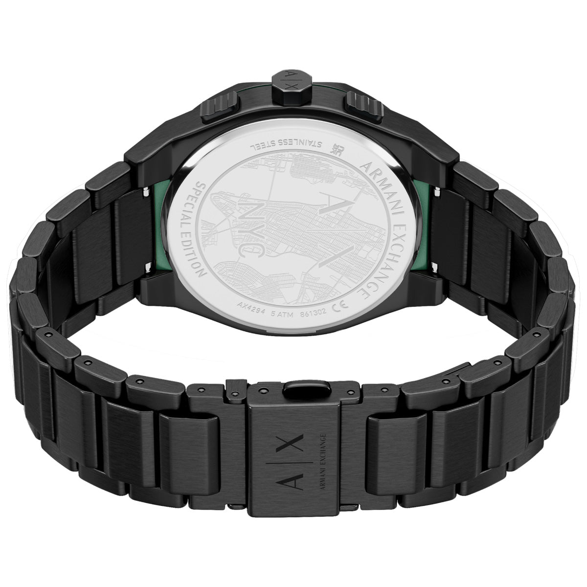 A|X アルマーニ エクスチェンジ ARMANI EXCHANGE 腕時計 メンズ クロノグラフ SYNC ステンレススチール AX4294【2026 新作】【60回分割手数料無料！】