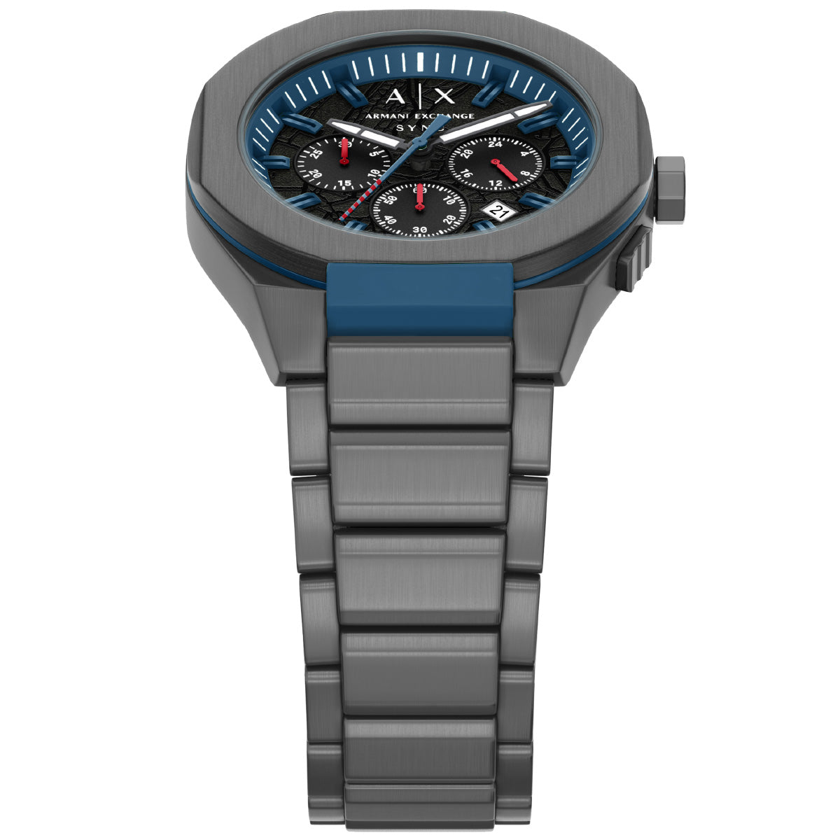 A|X アルマーニ エクスチェンジ ARMANI EXCHANGE 腕時計 メンズ クロノグラフ SYNC ステンレススチール AX4295【2026 新作】【60回分割手数料無料！】