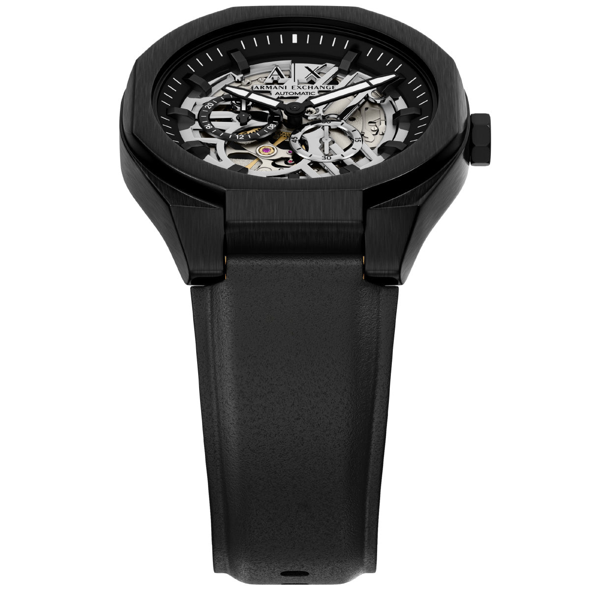 A|X アルマーニ エクスチェンジ ARMANI EXCHANGE 腕時計 メンズ 自動巻き SYNC レザー AX4297【2026 新作】【60回分割手数料無料！】