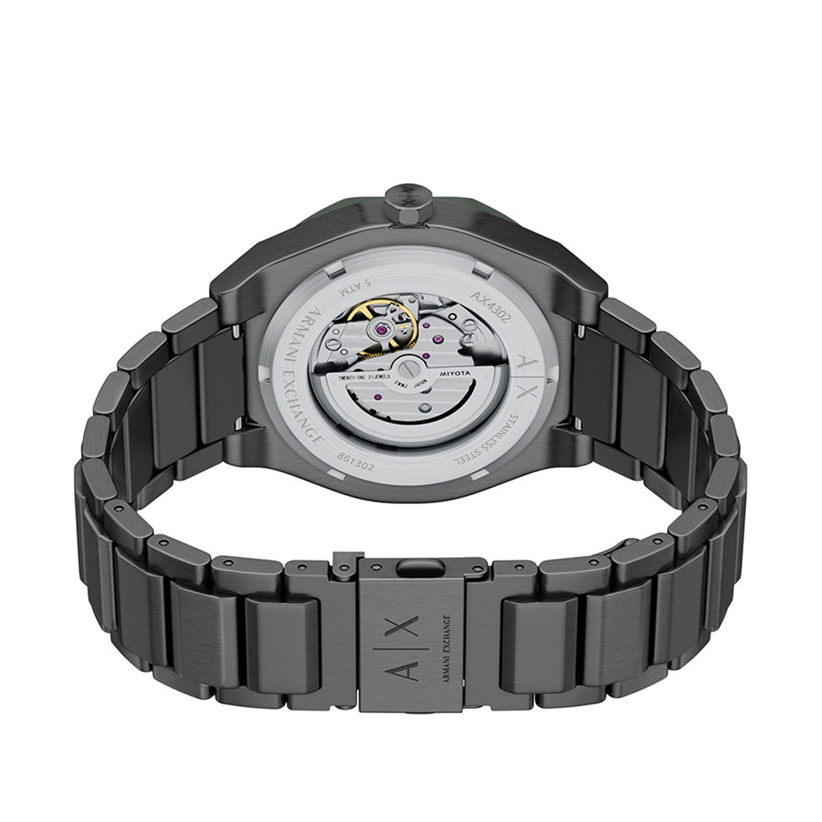 A|X アルマーニ エクスチェンジ ARMANI EXCHANGE 腕時計 メンズ 自動巻き ステンレススチール AX4302【60回分割手数料無料！】【2026新作】