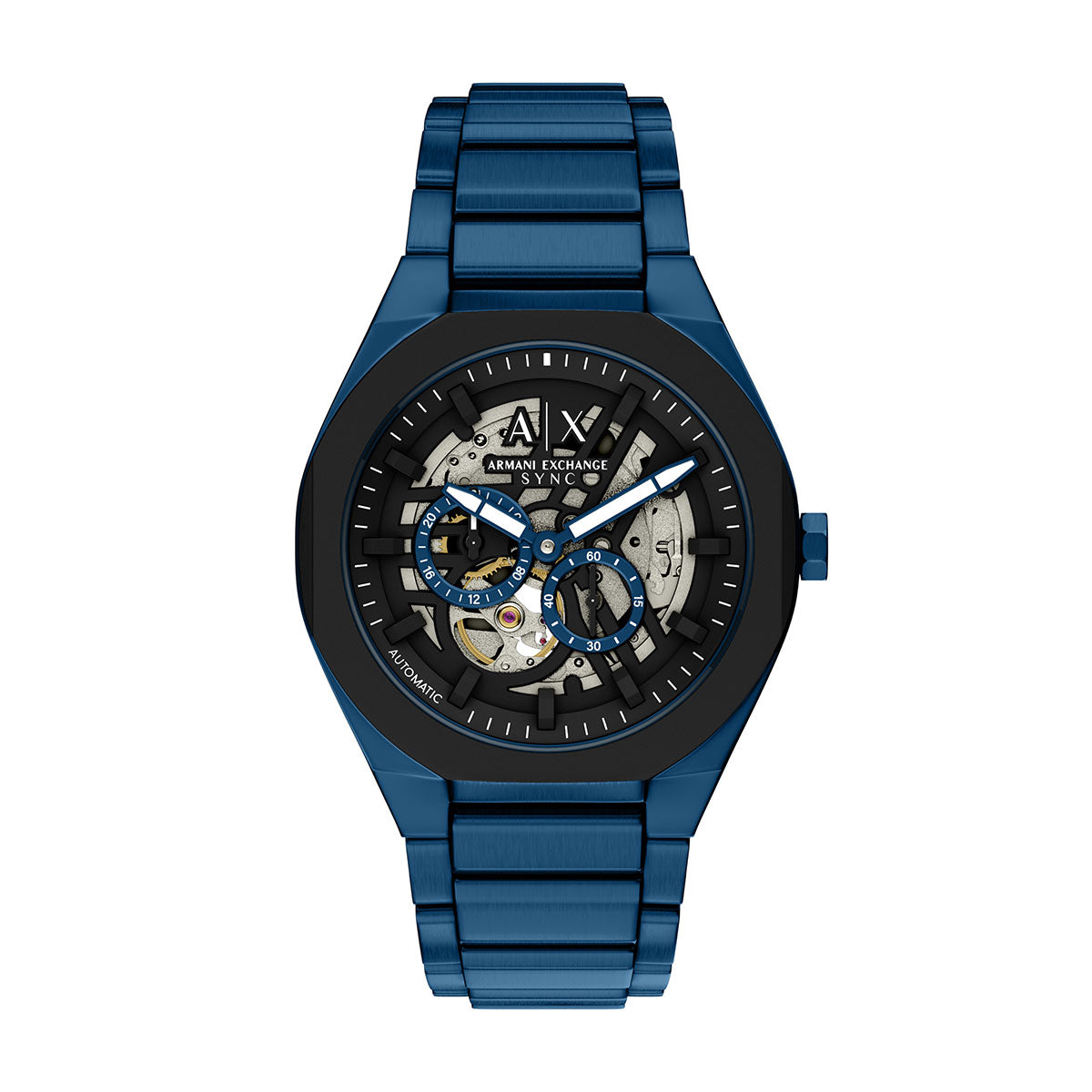 A|X アルマーニ エクスチェンジ ARMANI EXCHANGE 腕時計 メンズ 自動巻き ステンレススチール AX4303【60回分割手数料無料！】【2026新作】