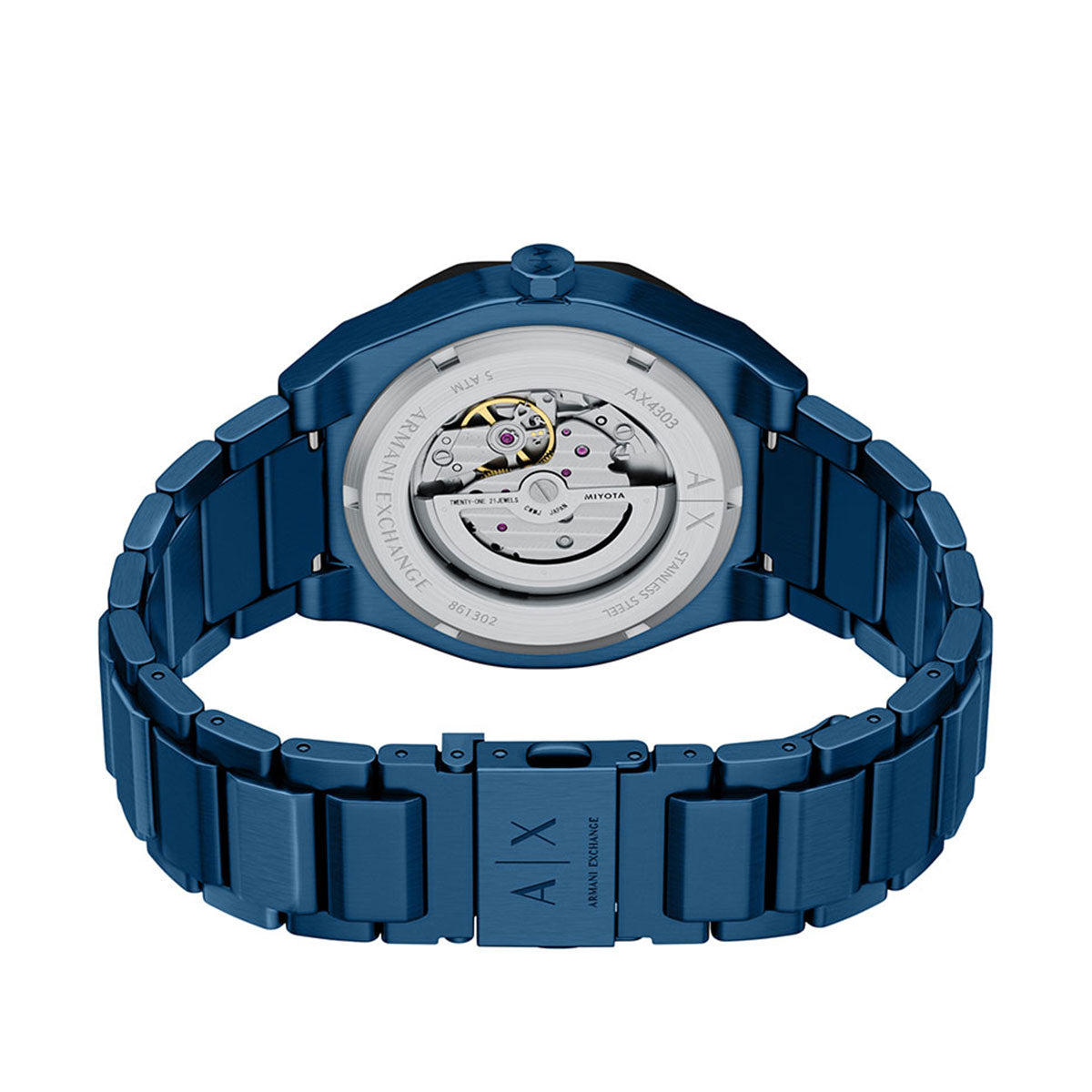 A|X アルマーニ エクスチェンジ ARMANI EXCHANGE 腕時計 メンズ 自動巻き ステンレススチール AX4303【60回分割手数料無料！】【2026新作】