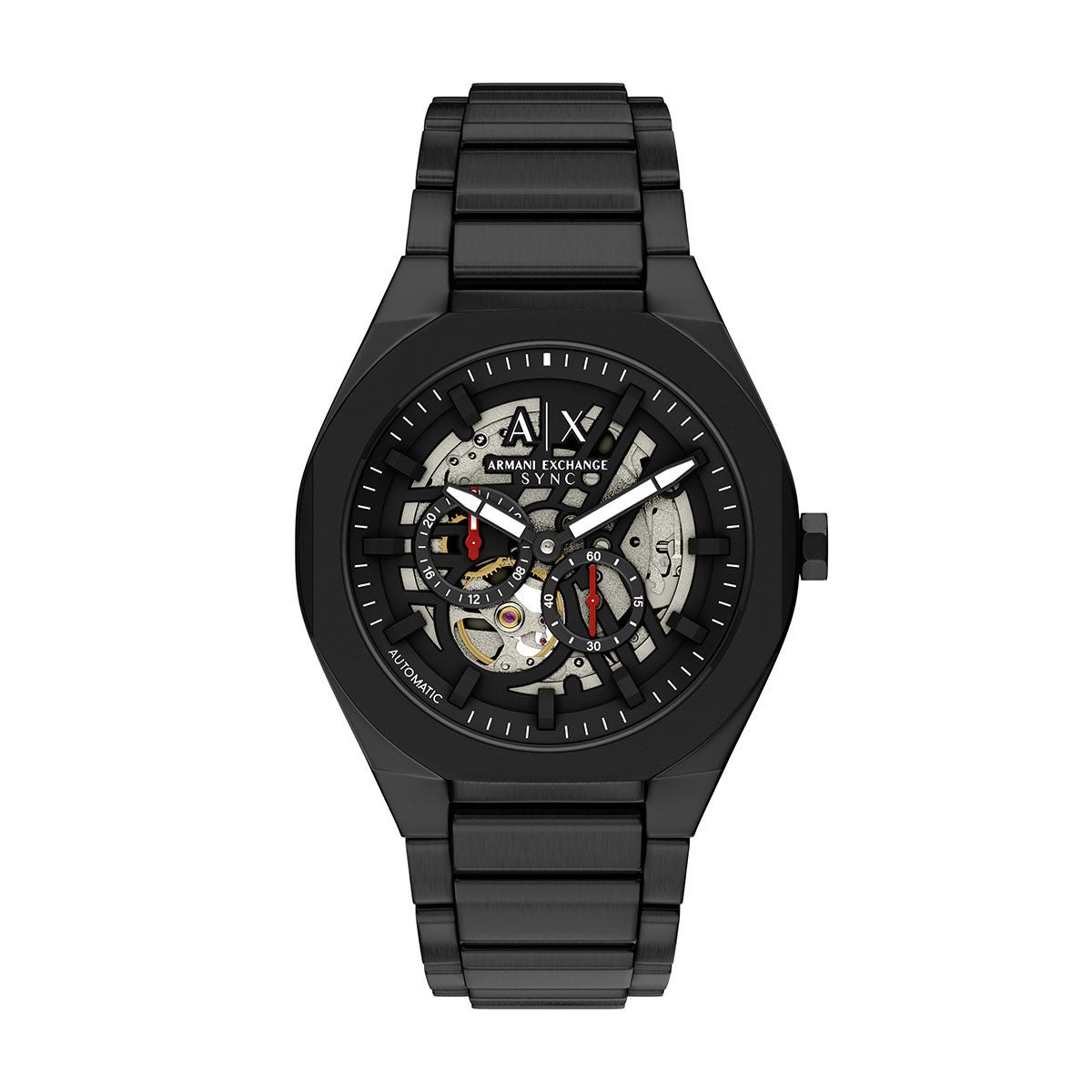 A|X アルマーニ エクスチェンジ ARMANI EXCHANGE 腕時計 メンズ 自動巻き ステンレススチール AX4304【60回分割手数料無料！】【2026新作】