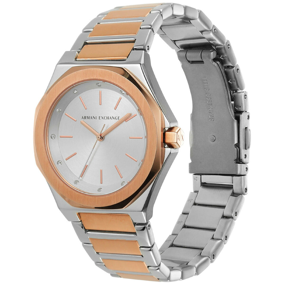 A|X アルマーニ エクスチェンジ ARMANI EXCHANGE 腕時計 レディース ステンレススチールウォッチ AX4607