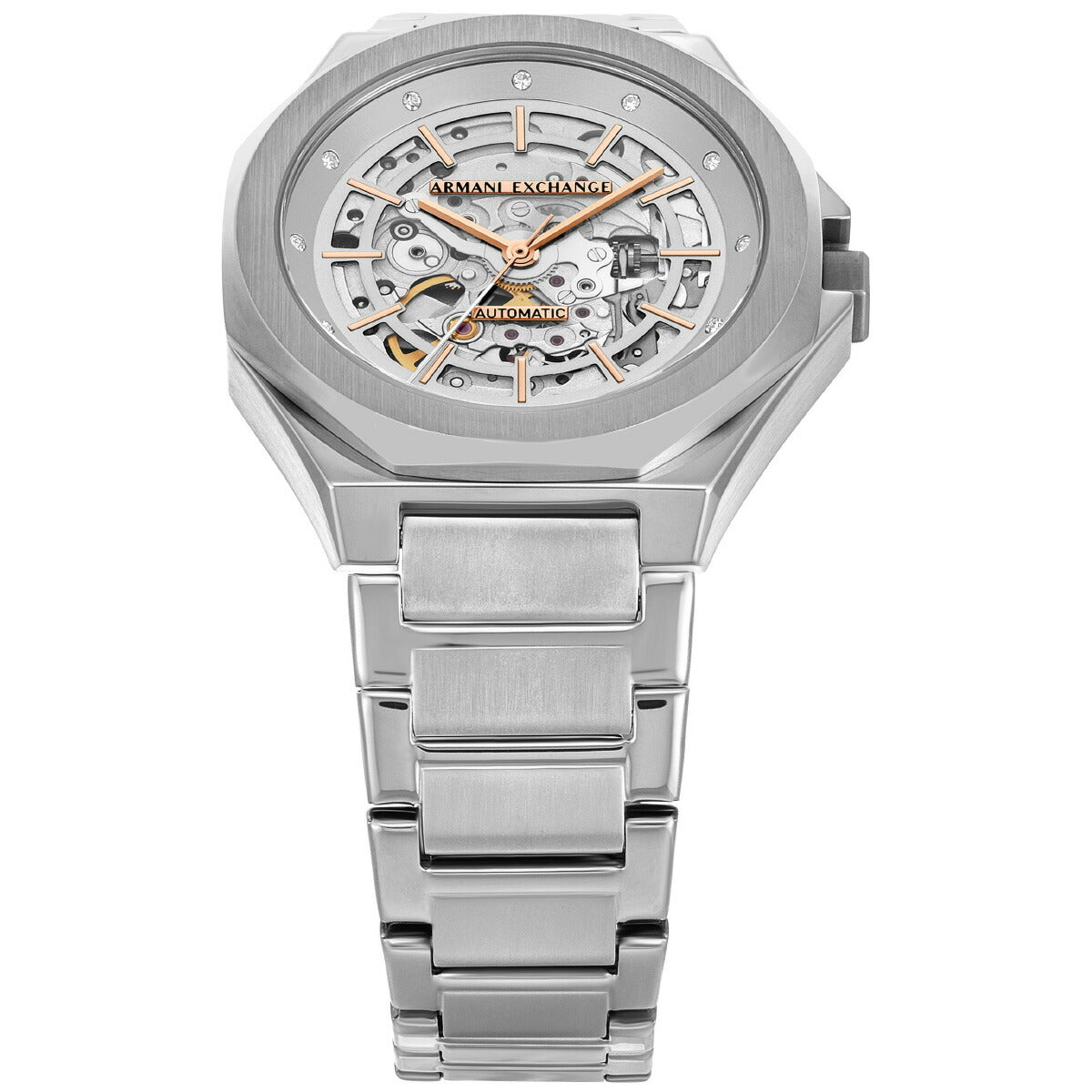 A|X アルマーニ エクスチェンジ ARMANI EXCHANGE 腕時計 レディース 自動巻き ステンレススチール AX4618【2025 新作】