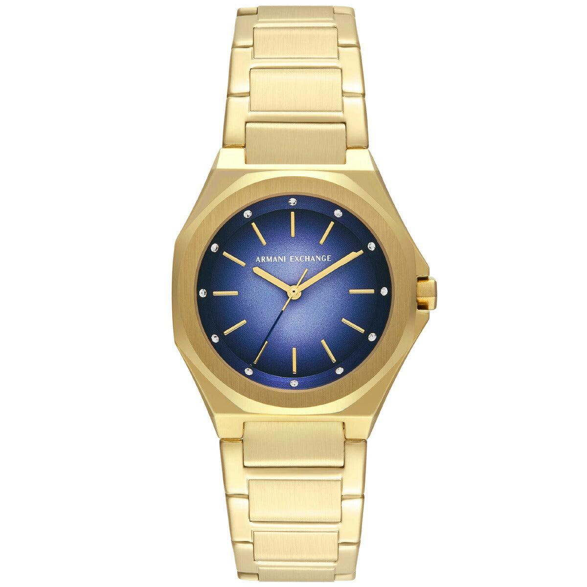 A|X アルマーニ エクスチェンジ ARMANI EXCHANGE 腕時計 レディース 3針ウォッチ ゴールドトーン ステンレススチール AX4620【2025 新作】