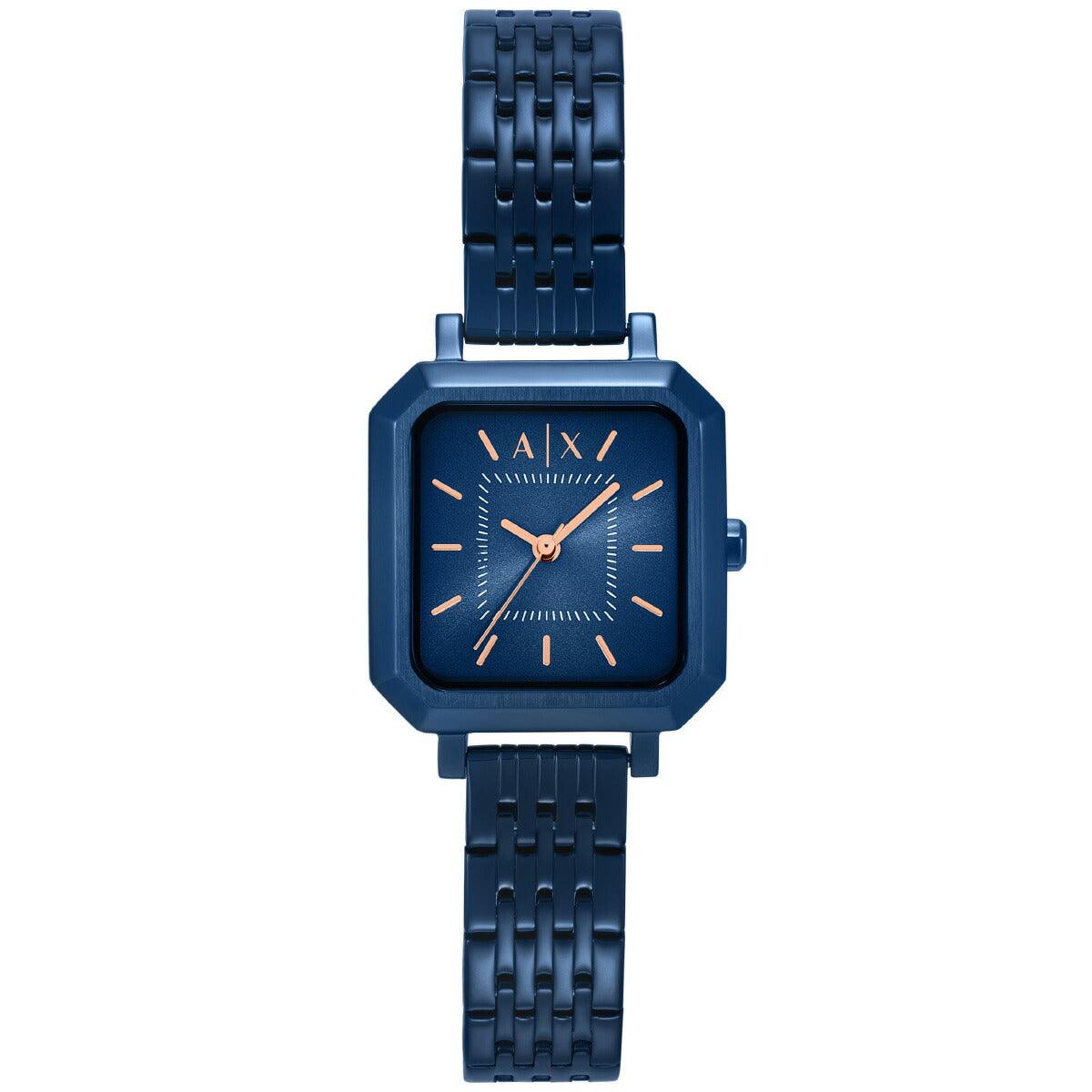 A|X アルマーニ エクスチェンジ ARMANI EXCHANGE 腕時計 レディース 3針ウォッチ ブルー ステンレススチール AX5730【2025 新作】