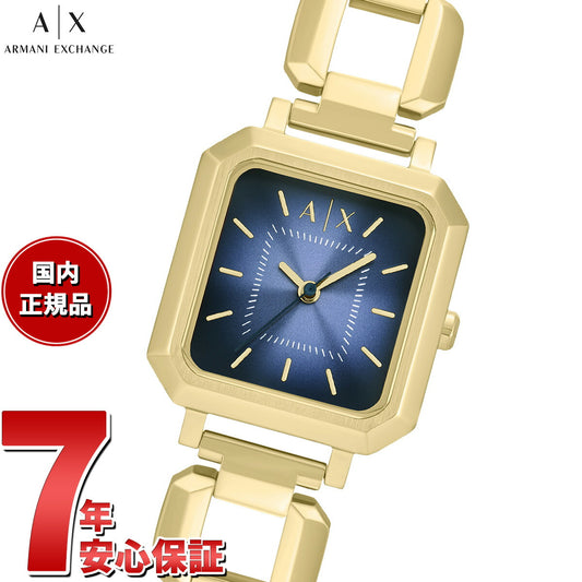 A|X アルマーニ エクスチェンジ ARMANI EXCHANGE 腕時計 レディース 3針ウォッチ ゴールドトーン ステンレススチール AX5735【2025 新作】