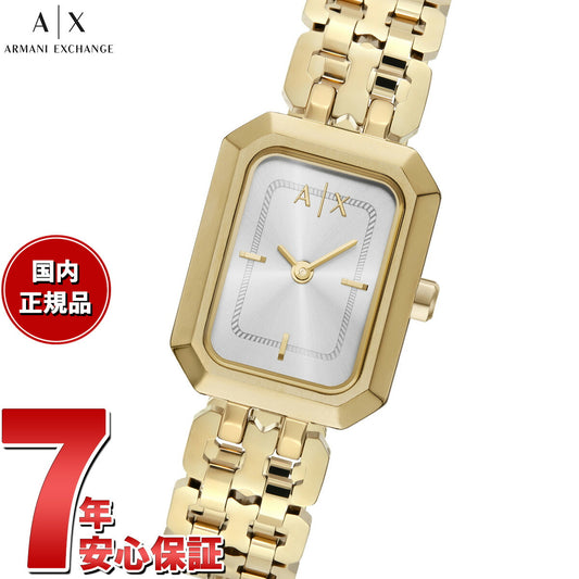 A|X アルマーニ エクスチェンジ ARMANI EXCHANGE 腕時計 レディース 二針 ゴールドトーン ステンレススチールウォッチ AX5811【2025 新作】