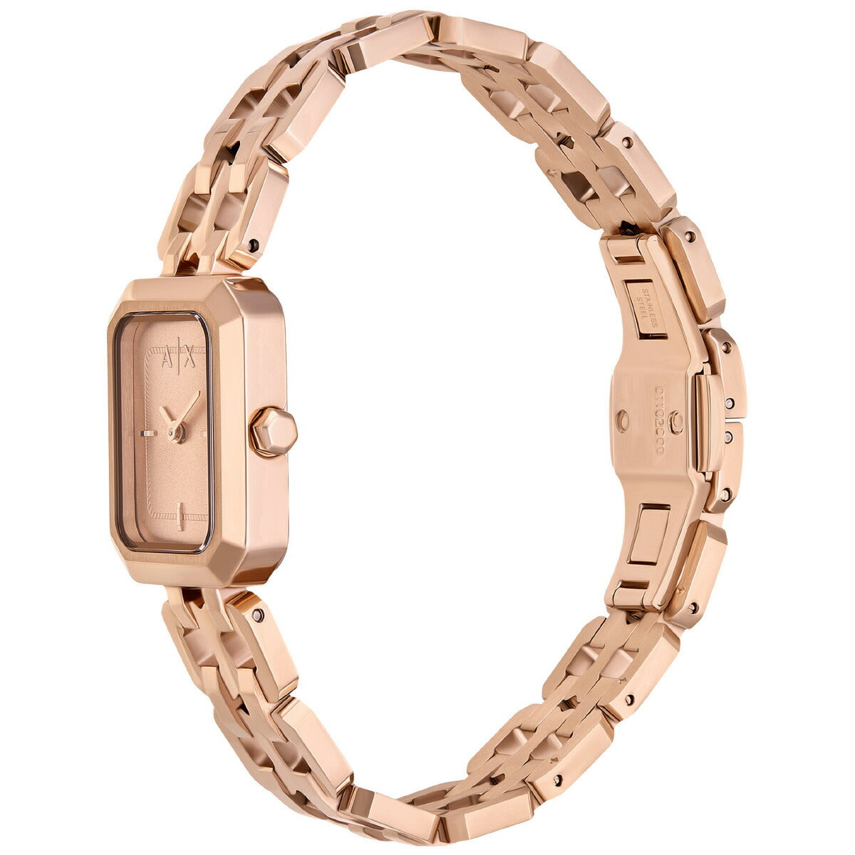 A|X アルマーニ エクスチェンジ ARMANI EXCHANGE 腕時計 レディース 2針ウォッチ ローズゴールドトーン ステンレススチール AX5814【2025 新作】