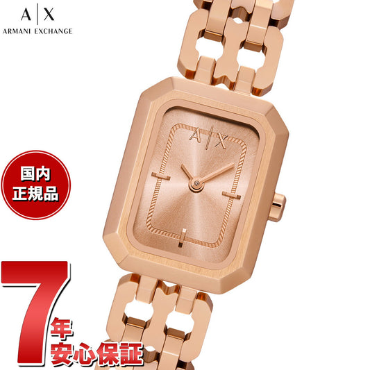A|X アルマーニ エクスチェンジ ARMANI EXCHANGE 腕時計 レディース 2針ウォッチ ローズゴールドトーン ステンレススチール AX5814【2025 新作】