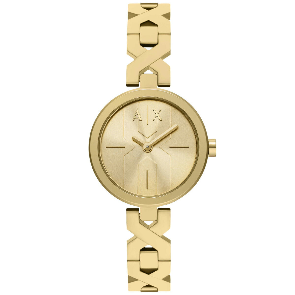 A|X アルマーニ エクスチェンジ ARMANI EXCHANGE 腕時計 レディース 2針ウォッチ ゴールドトーン ステンレススチール AX5831【2025 新作】
