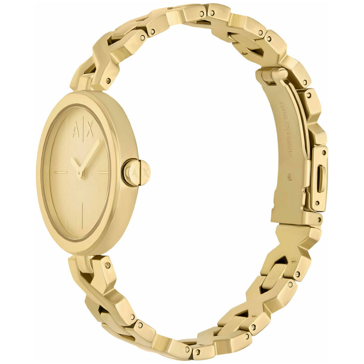 A|X アルマーニ エクスチェンジ ARMANI EXCHANGE 腕時計 レディース 2針ウォッチ ゴールドトーン ステンレススチール AX5831【2025 新作】
