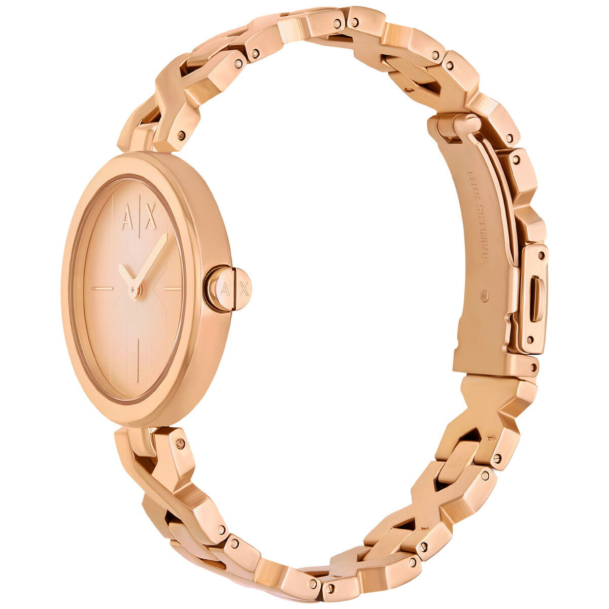 A|X アルマーニ エクスチェンジ ARMANI EXCHANGE 腕時計 レディース 2針ウォッチ ローズゴールドトーン ステンレススチール AX5832【2025 新作】