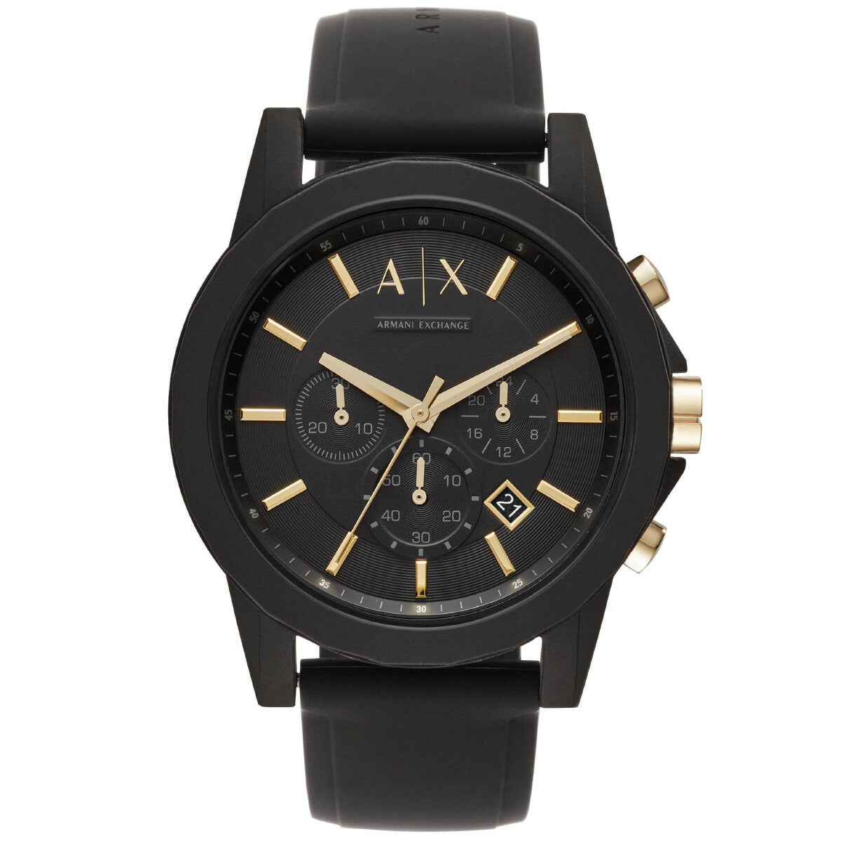 A|X アルマーニ エクスチェンジ ARMANI EXCHANGE 腕時計 メンズ クロノグラフ シリコンウォッチ AX7105