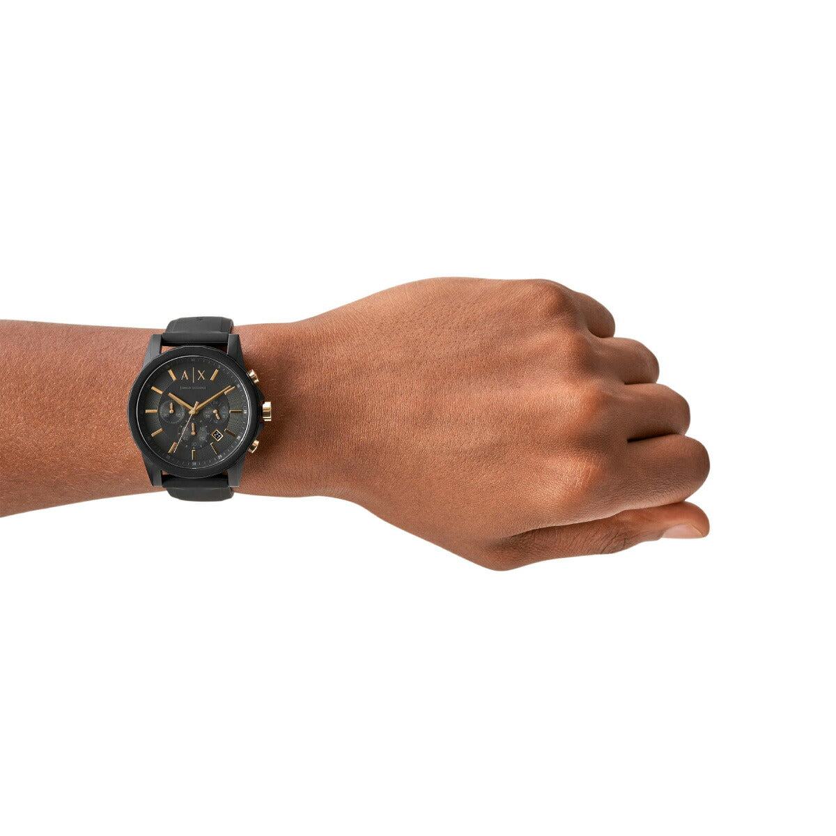 A|X アルマーニ エクスチェンジ ARMANI EXCHANGE 腕時計 メンズ クロノグラフ シリコンウォッチ AX7105