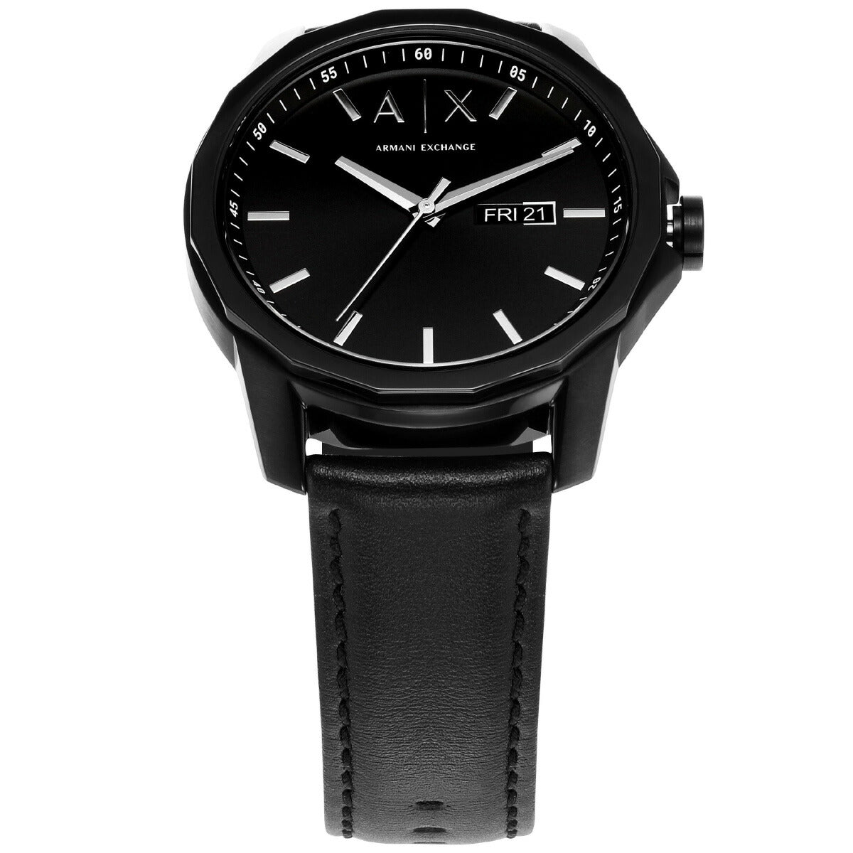 A|X アルマーニ エクスチェンジ ARMANI EXCHANGE 腕時計 メンズ レザーウォッチ AX7147SET