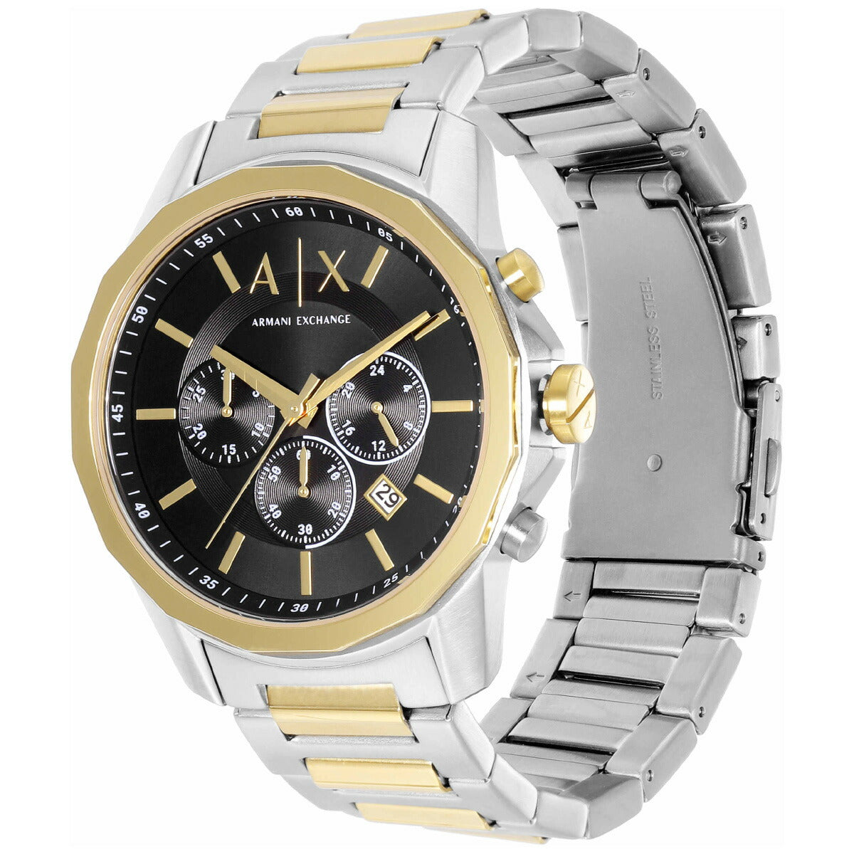 A|X アルマーニ エクスチェンジ ARMANI EXCHANGE 腕時計 メンズ クロノグラフ ステンレススチールウォッチ AX7148SET