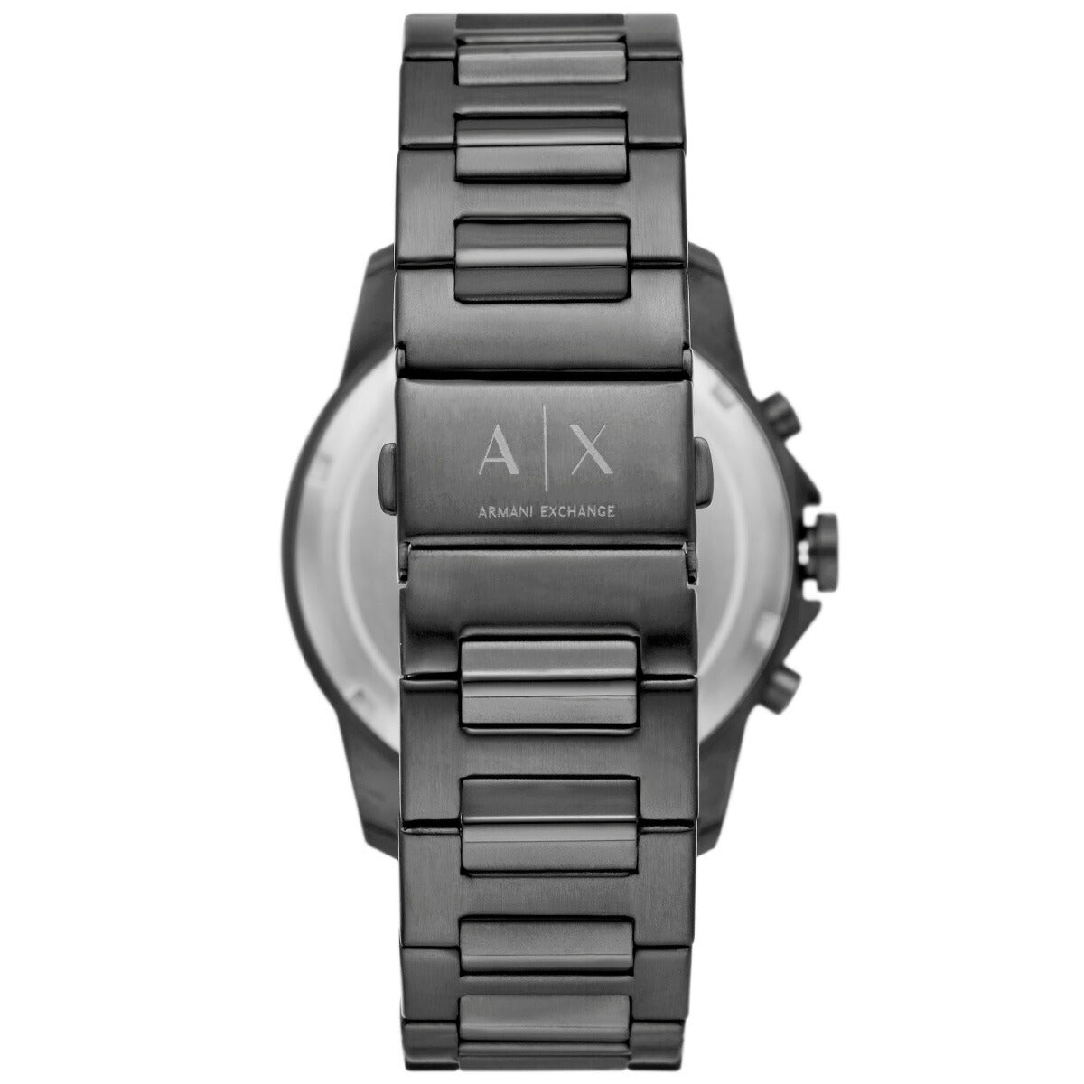 A|X アルマーニ エクスチェンジ ARMANI EXCHANGE 腕時計 メンズ ギフトセット クロノグラフウォッチ＆ブレスレット ガンメタル ステンレス AX7170SET【2025 新作】