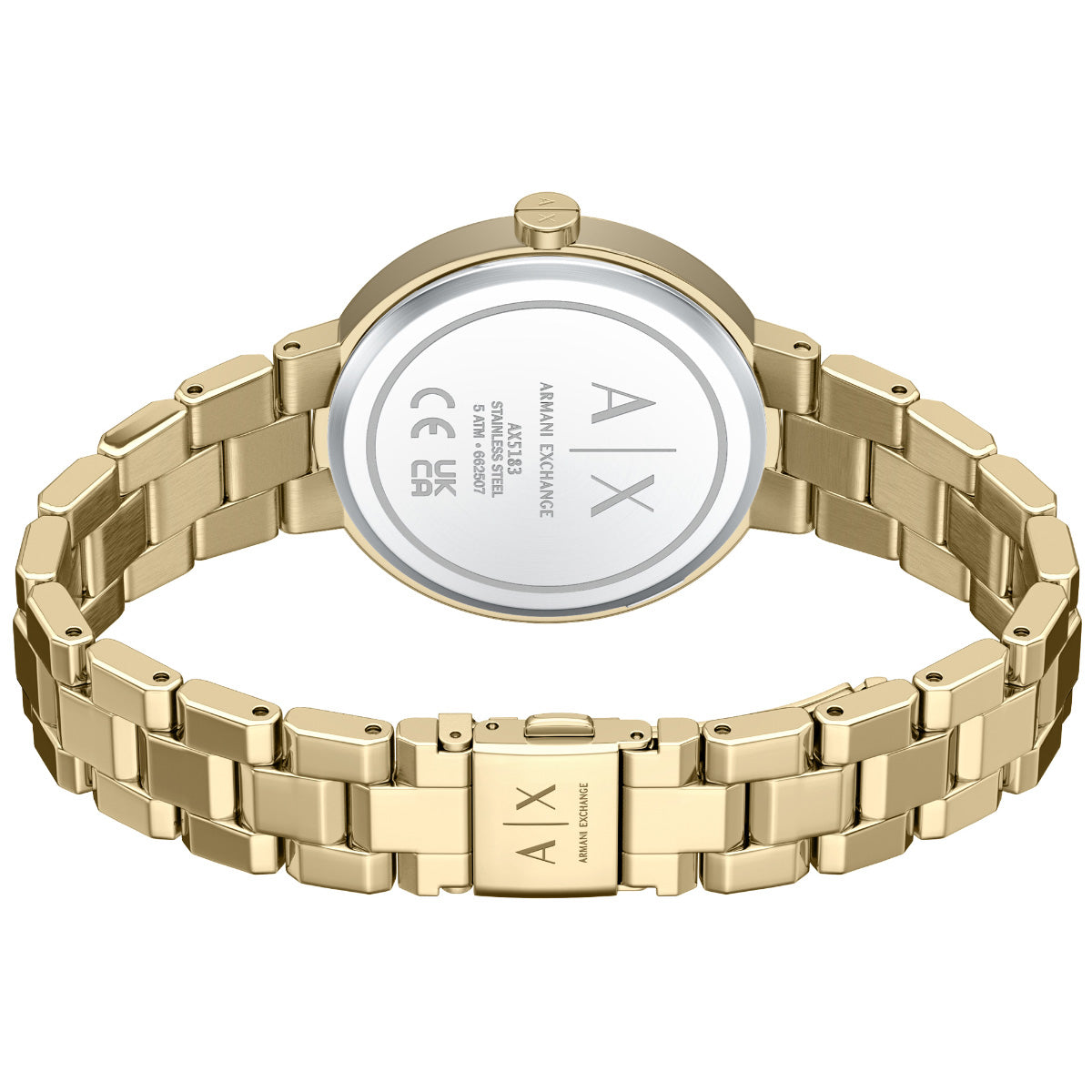 A|X アルマーニ エクスチェンジ ARMANI EXCHANGE 腕時計 レディース ステンレススチール ウォッチ＆ブレスレット ギフトセット AX7177SET【2026 新作】【60回分割手数料無料！】
