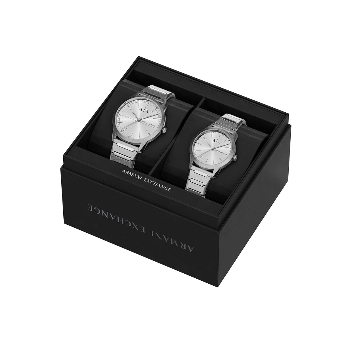 A|X アルマーニ エクスチェンジ ARMANI EXCHANGE 腕時計 メンズ ステンレススチール ギフトセット AX7180SET 【60回分割手数料無料！】【2026新作】
