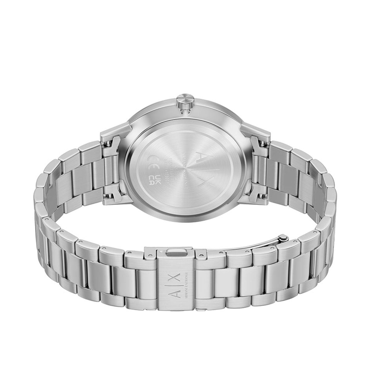 A|X アルマーニ エクスチェンジ ARMANI EXCHANGE 腕時計 メンズ ステンレススチール ウォッチ＆ブレスレット ギフトセット AX7182SET 【60回分割手数料無料！】【2026新作】