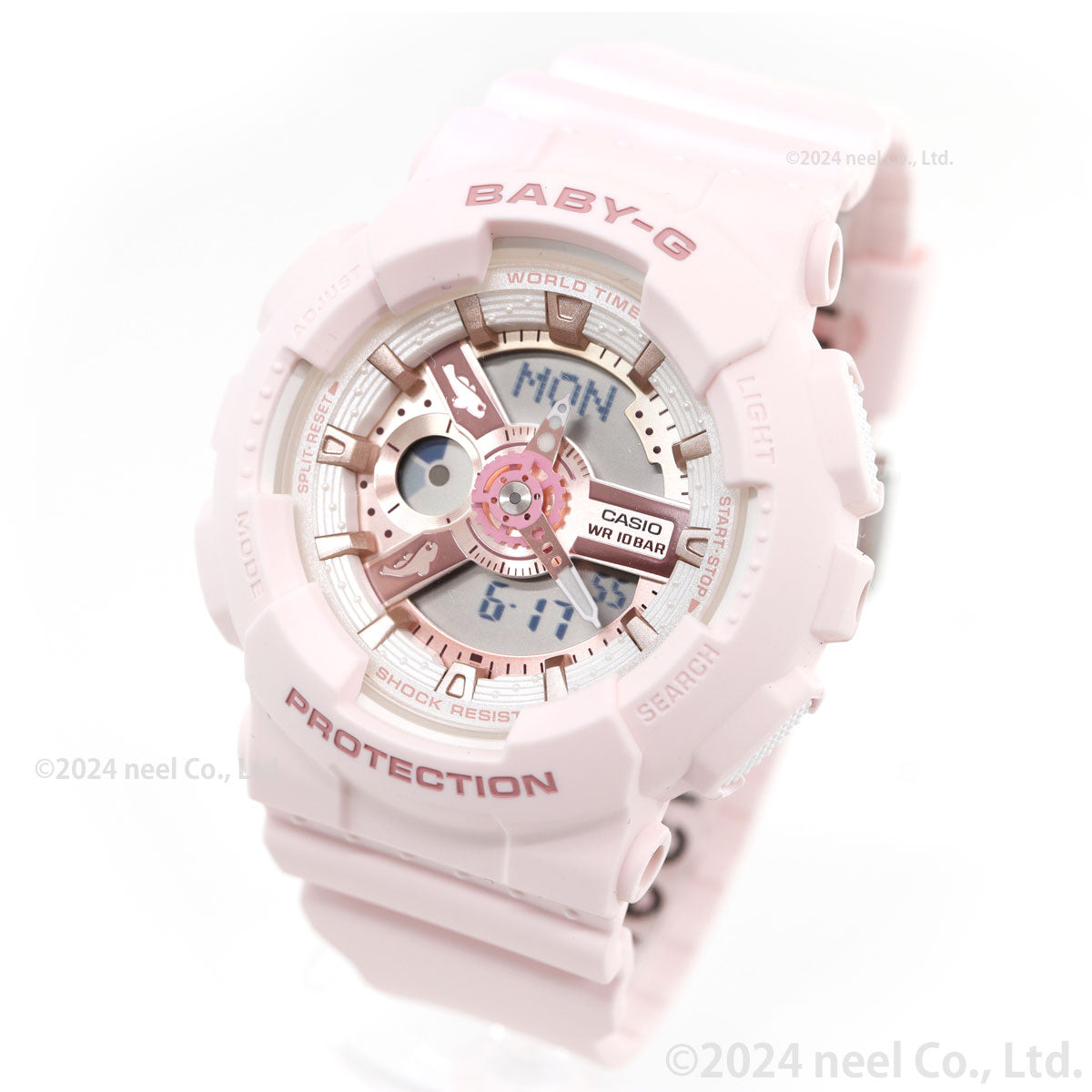 BABY-G カシオ ベビーG レディース 腕時計 BA-110AQ-4AJR Love The Sea And The Earth アクアプラネット コラボレーションモデル フタイロサンゴハゼ モチーフ【2024 新作】