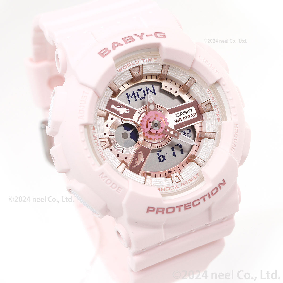 BABY-G カシオ ベビーG レディース 腕時計 BA-110AQ-4AJR Love The Sea And The Earth アクアプラネット コラボレーションモデル フタイロサンゴハゼ モチーフ【2024 新作】