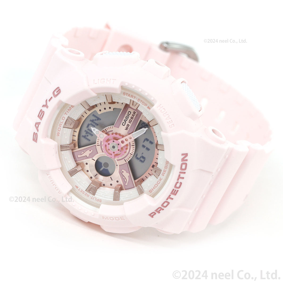 BABY-G カシオ ベビーG レディース 腕時計 BA-110AQ-4AJR Love The Sea And The Earth アクアプラネット コラボレーションモデル フタイロサンゴハゼ モチーフ【2024 新作】