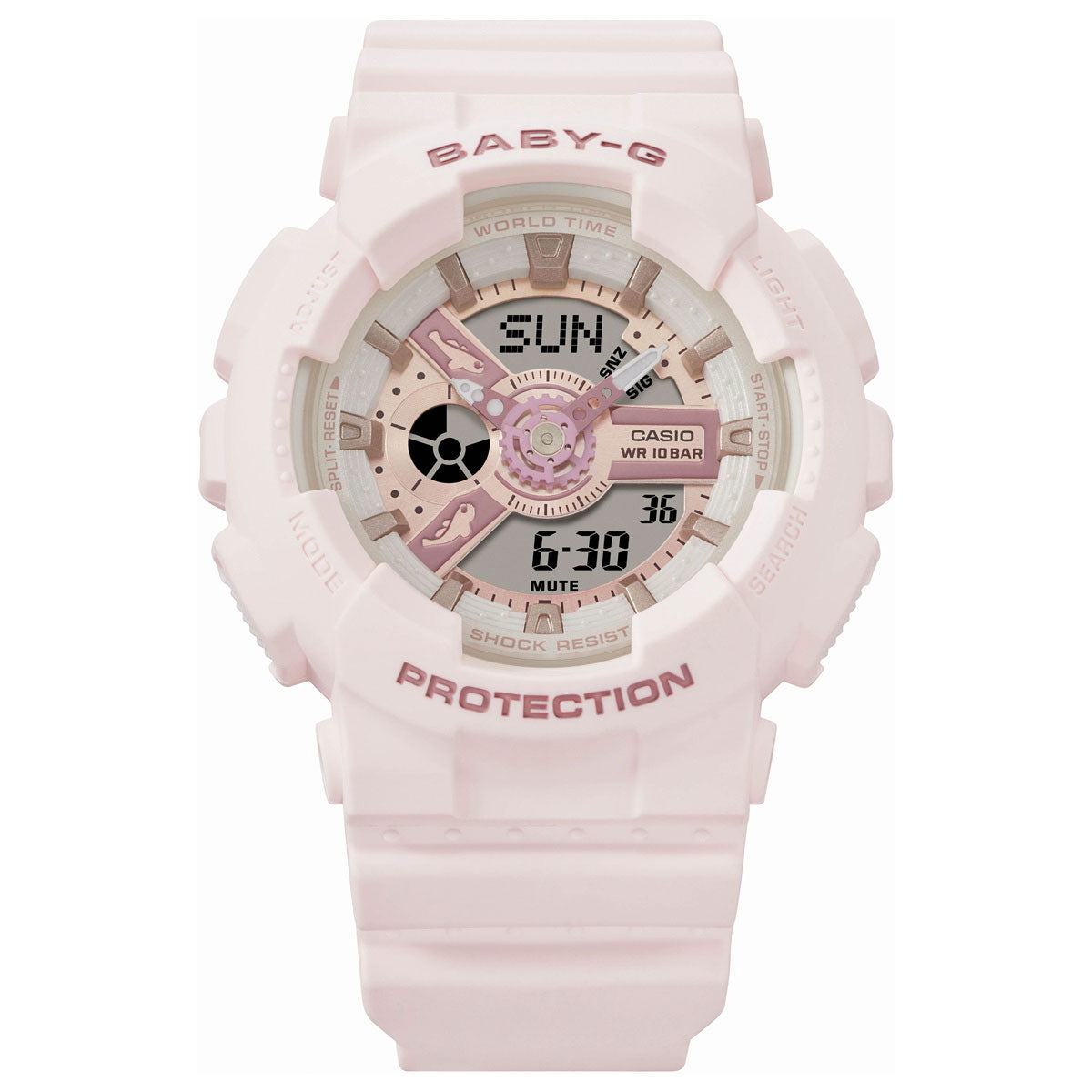 BABY-G カシオ ベビーG レディース 腕時計 BA-110AQ-4AJR Love The Sea And The Earth アクアプラネット コラボレーションモデル フタイロサンゴハゼ モチーフ【2024 新作】