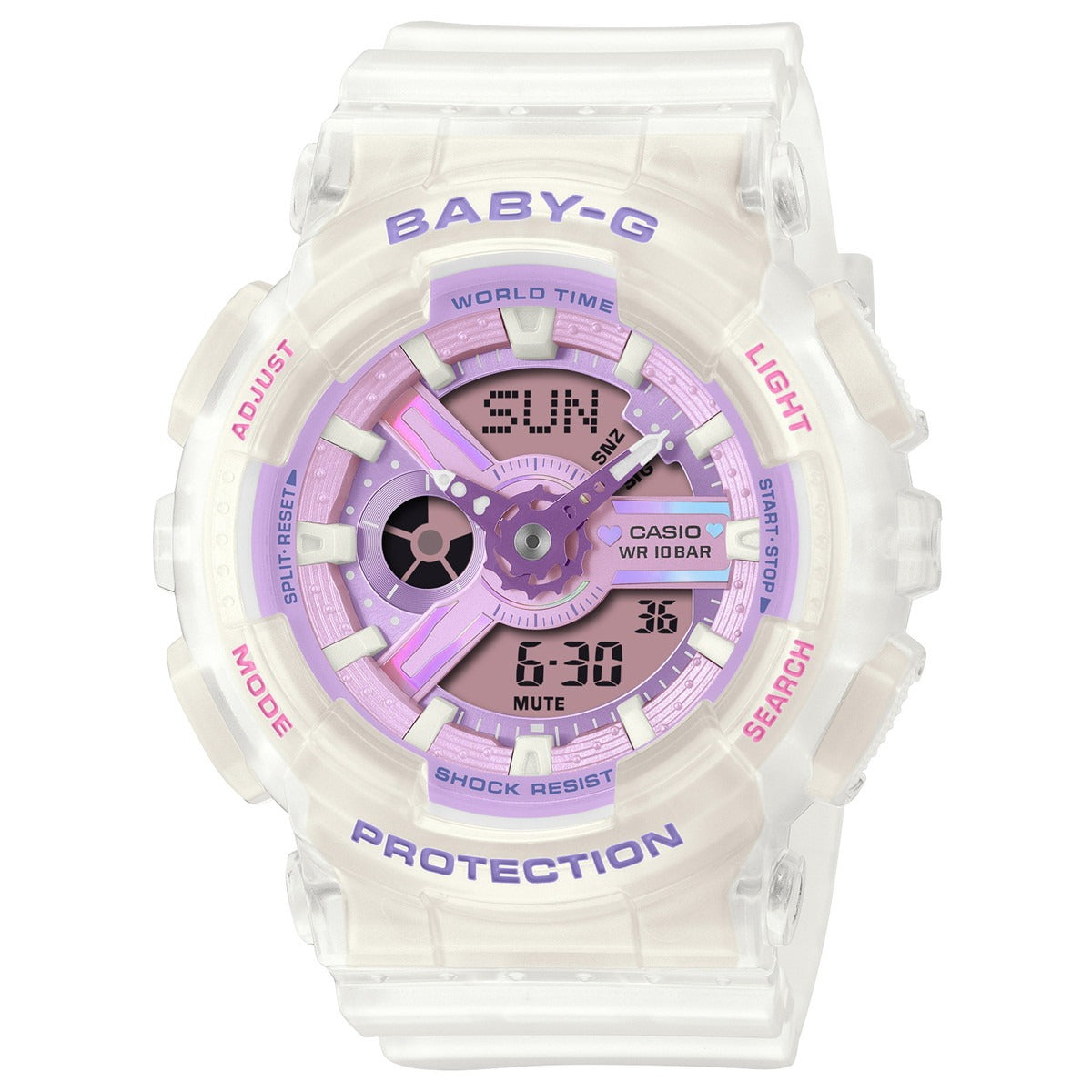 BABY-G カシオ ベビーG レディース アナデジ 腕時計 BA-110PS-7AJF【2026 新作】