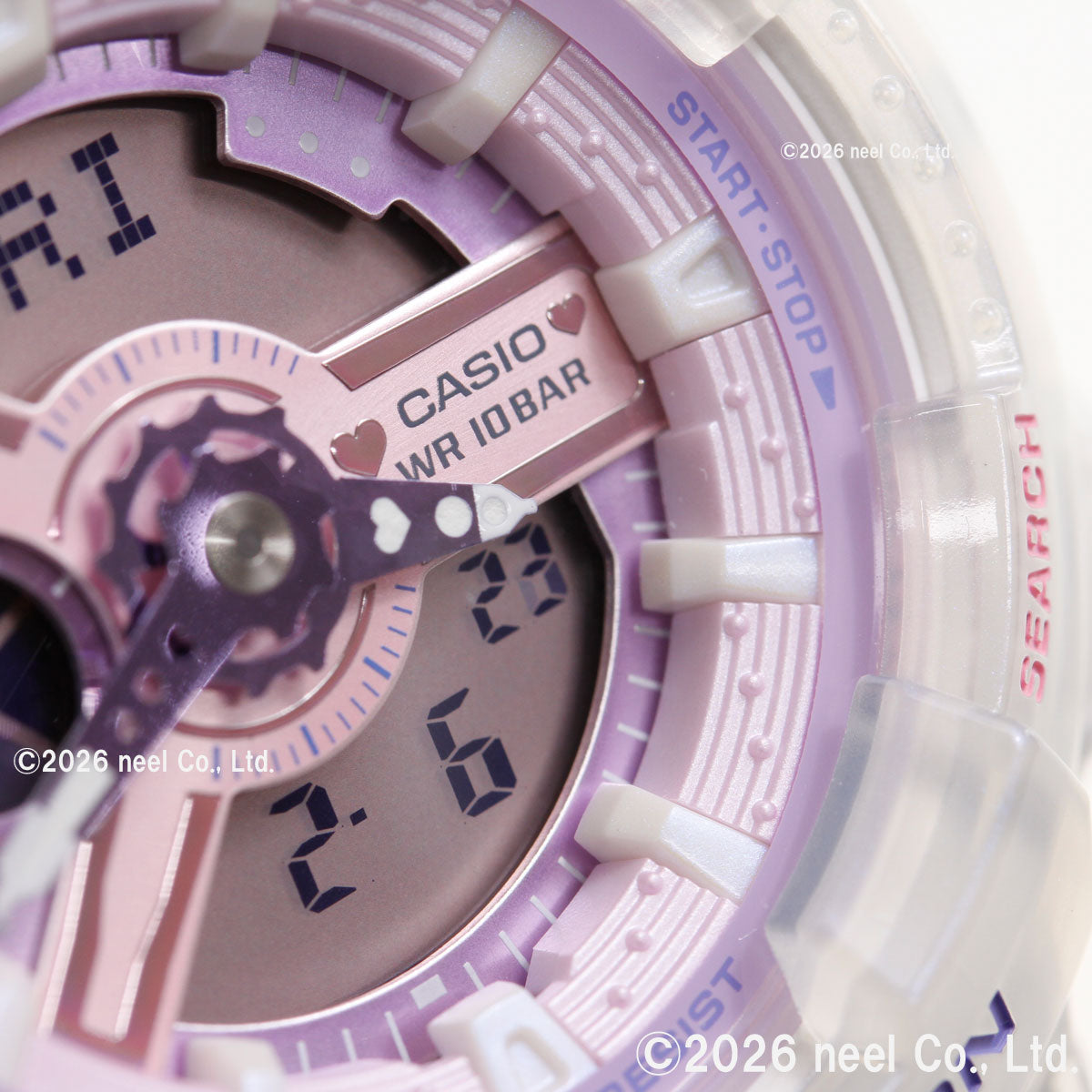 BABY-G カシオ ベビーG レディース アナデジ 腕時計 BA-110PS-7AJF【2026 新作】