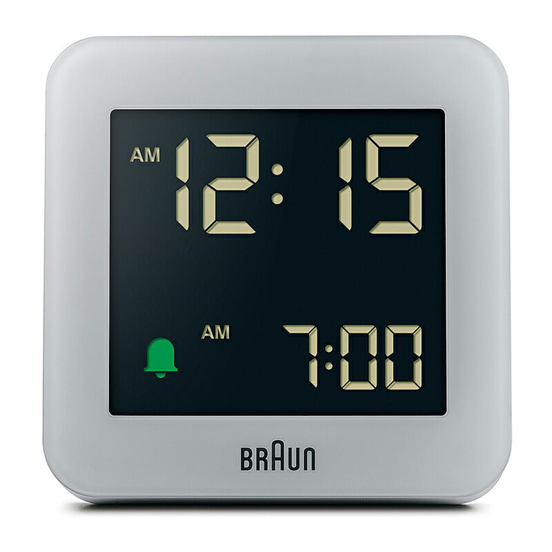 BRAUN ブラウン 100周年コレクション デジタル アラームクロック 目覚まし時計 置時計 BC09G 100th Anniversary Digital Alarm Clock