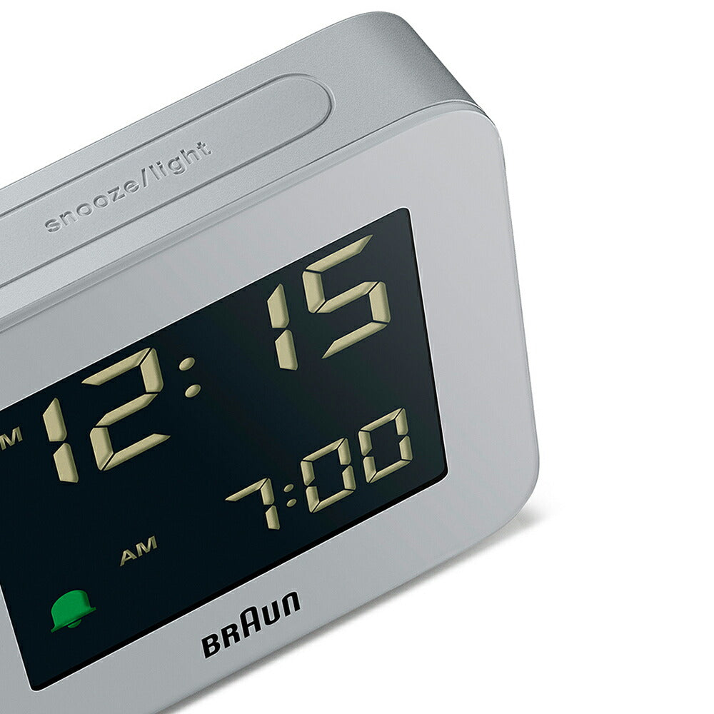 BRAUN ブラウン 100周年コレクション デジタル アラームクロック 目覚まし時計 置時計 BC09G 100th Anniversary Digital Alarm Clock