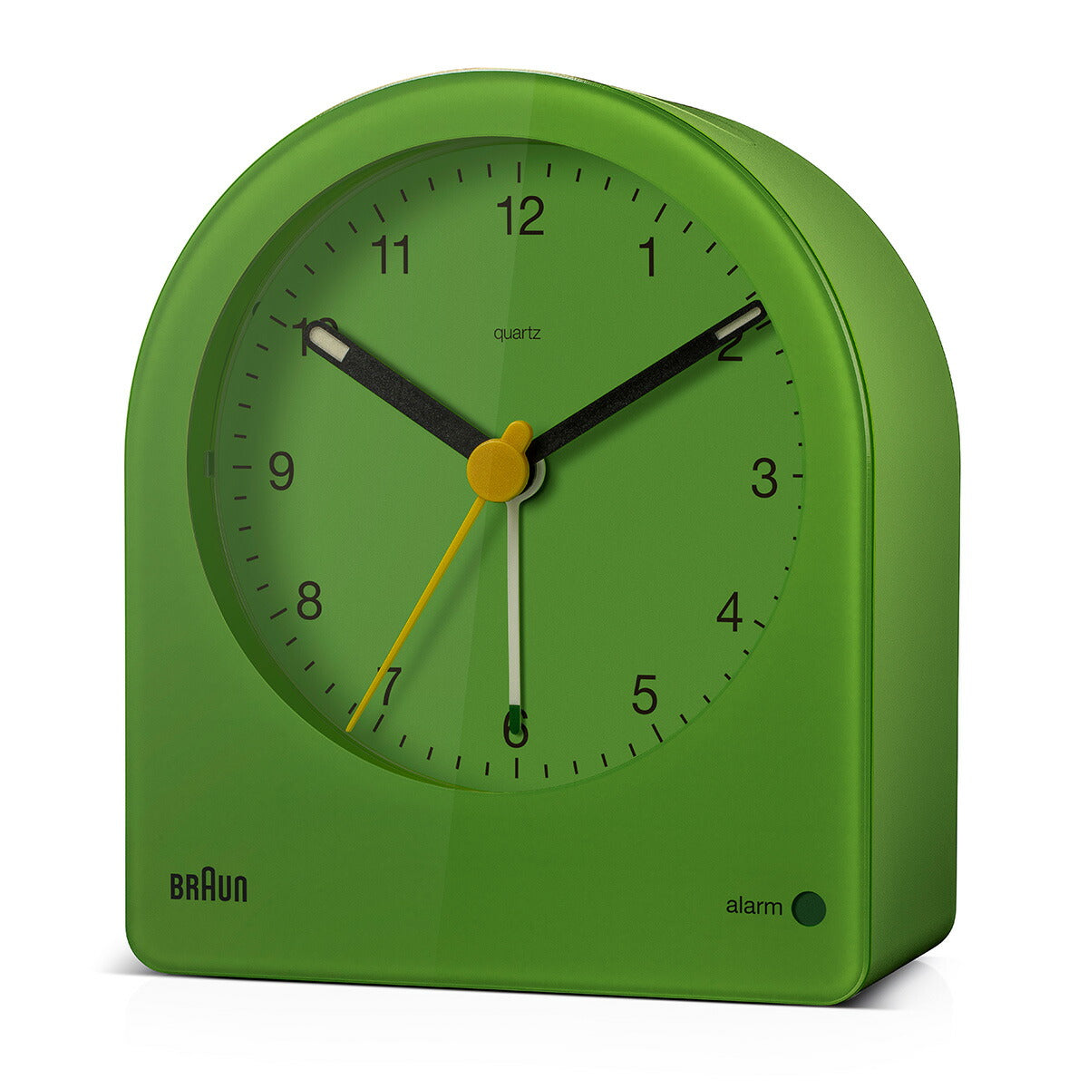 BRAUN ブラウン アラームクロック BC22GN アナログ 目覚まし時計 置き時計 Alarm Clock 82mm グリーン