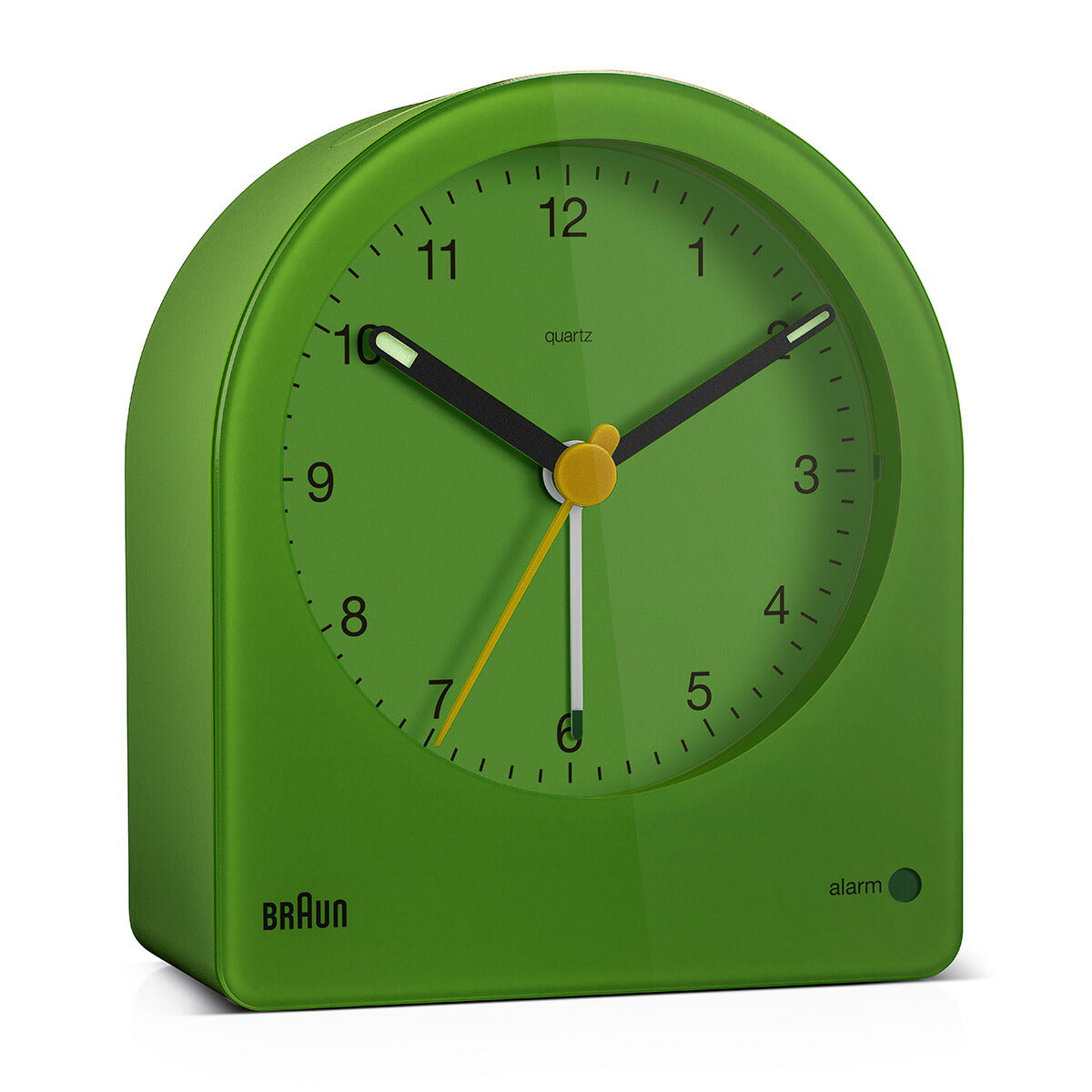 BRAUN ブラウン アラームクロック BC22GN アナログ 目覚まし時計 置き時計 Alarm Clock 82mm グリーン