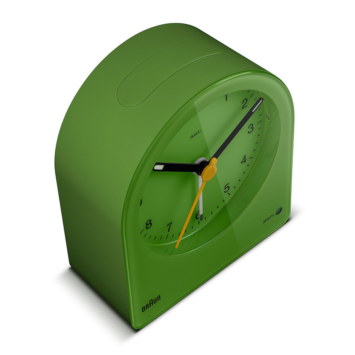 BRAUN ブラウン アラームクロック BC22GN アナログ 目覚まし時計 置き時計 Alarm Clock 82mm グリーン