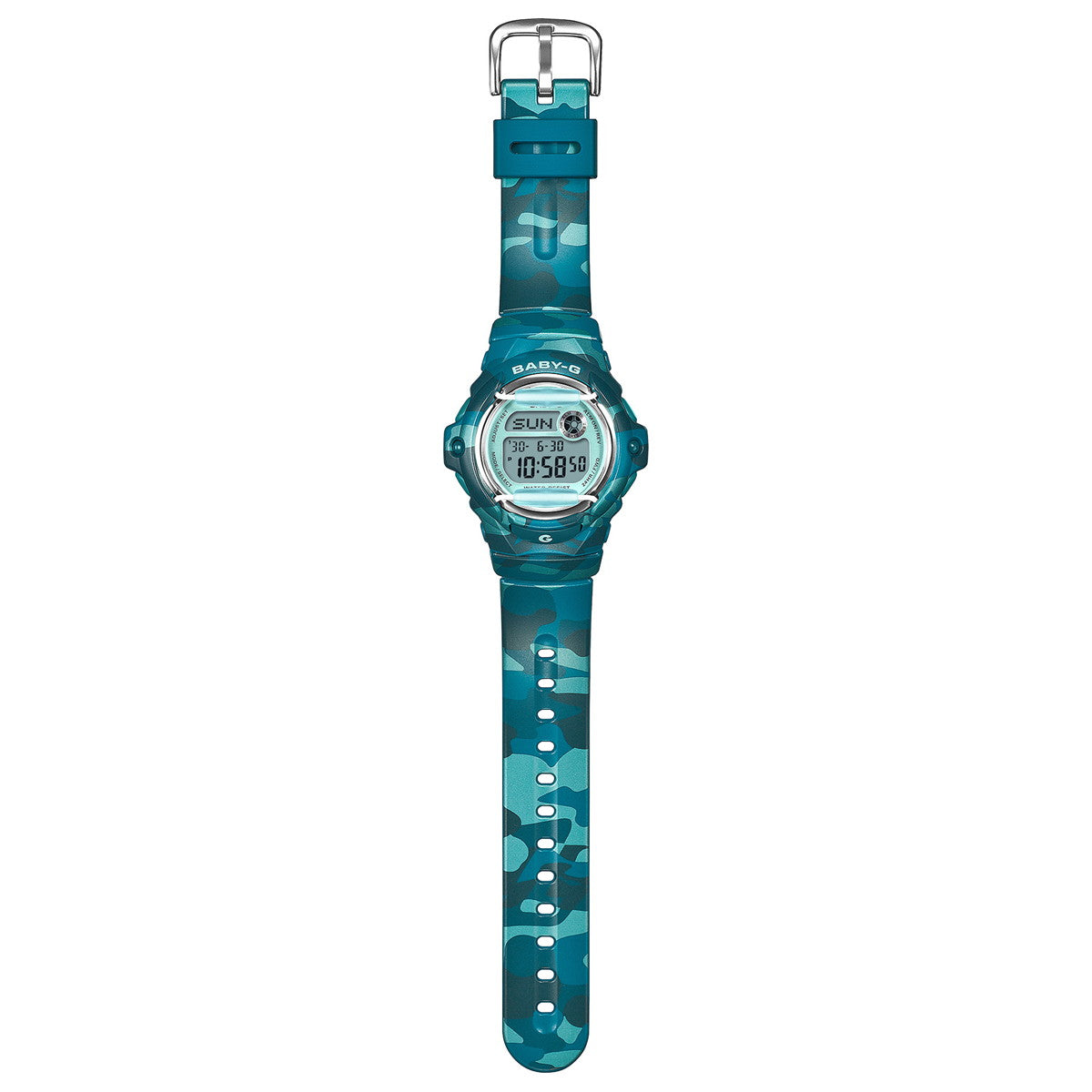 BABY-G カシオ ベビーG レディース 限定モデル 腕時計 CASIO BG-169CM-2JF カモフラージュ柄 ブルーグリーン【2026 新作】