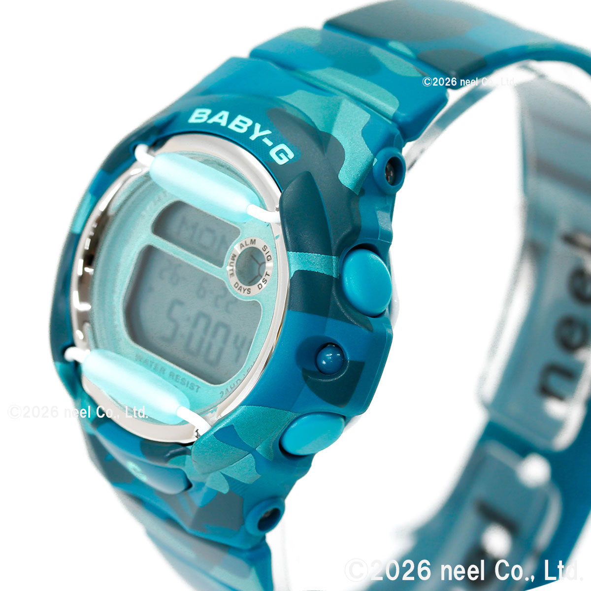 BABY-G カシオ ベビーG レディース 限定モデル 腕時計 CASIO BG-169CM-2JF カモフラージュ柄 ブルーグリーン【2026 新作】