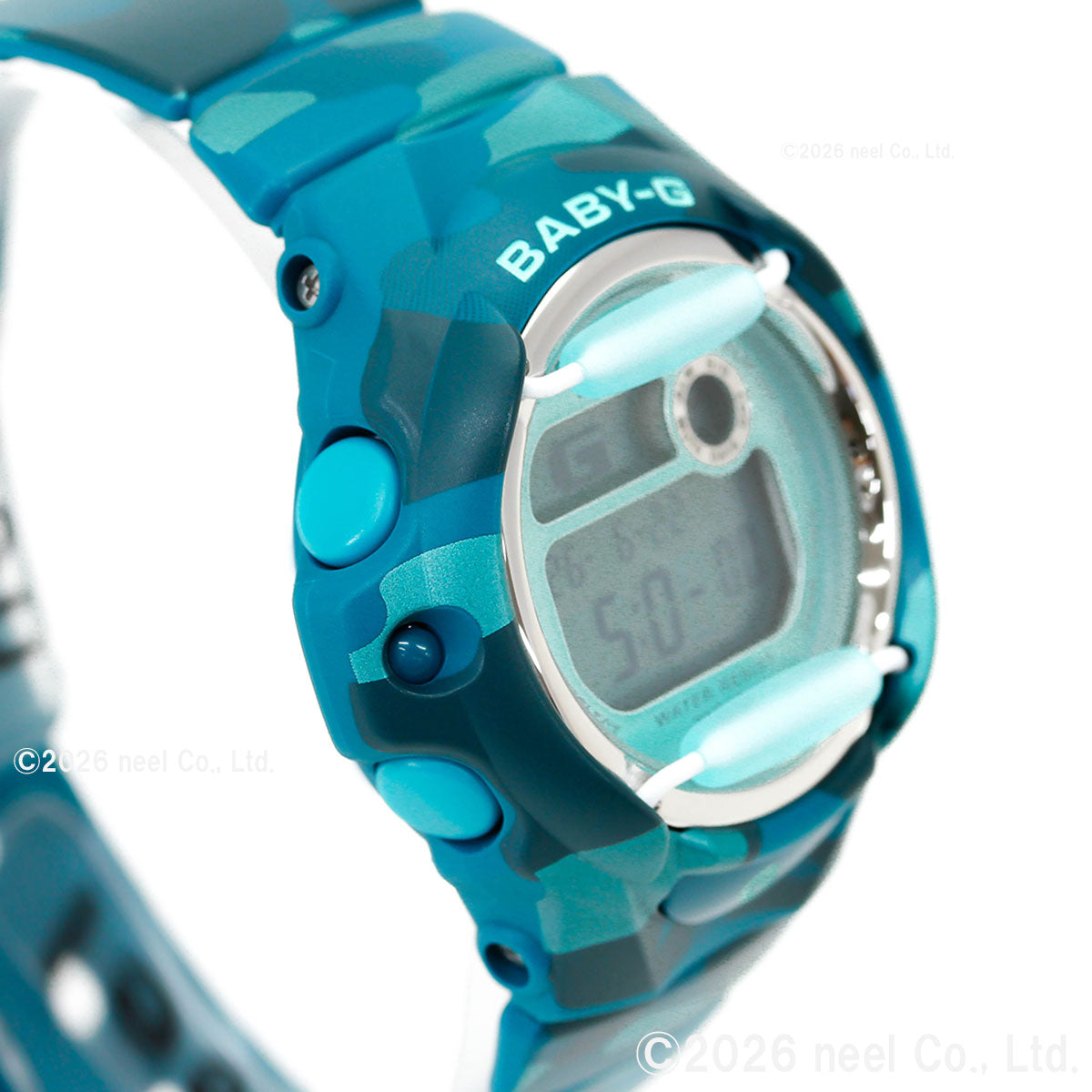 BABY-G カシオ ベビーG レディース 限定モデル 腕時計 CASIO BG-169CM-2JF カモフラージュ柄 ブルーグリーン【2026 新作】