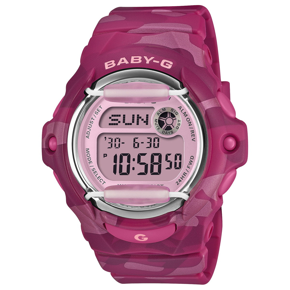 BABY-G カシオ ベビーG レディース 限定モデル 腕時計 CASIO BG-169CM-4JF カモフラージュ柄 ピンク【2026 新作】